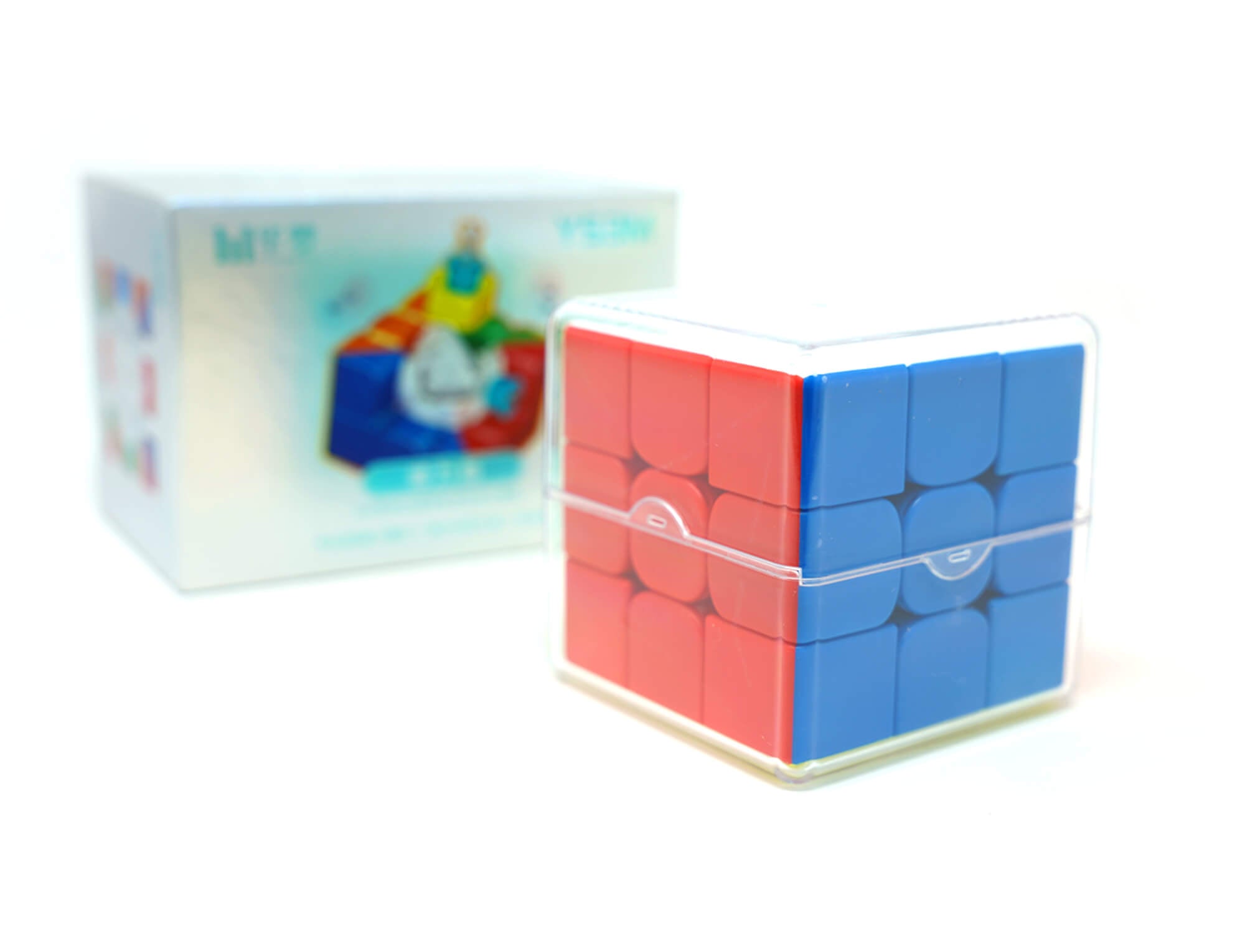 Embalagem do Cubo Mágico 3x3 HuaMeng YS3M Magnético MoYu