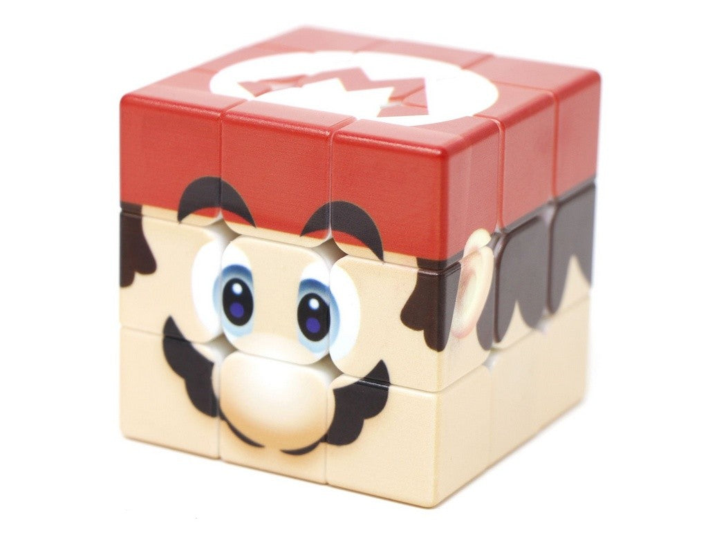 Cubo Mágico 3x3 personalizado do Mario com impressão UV colorida nas seis faces