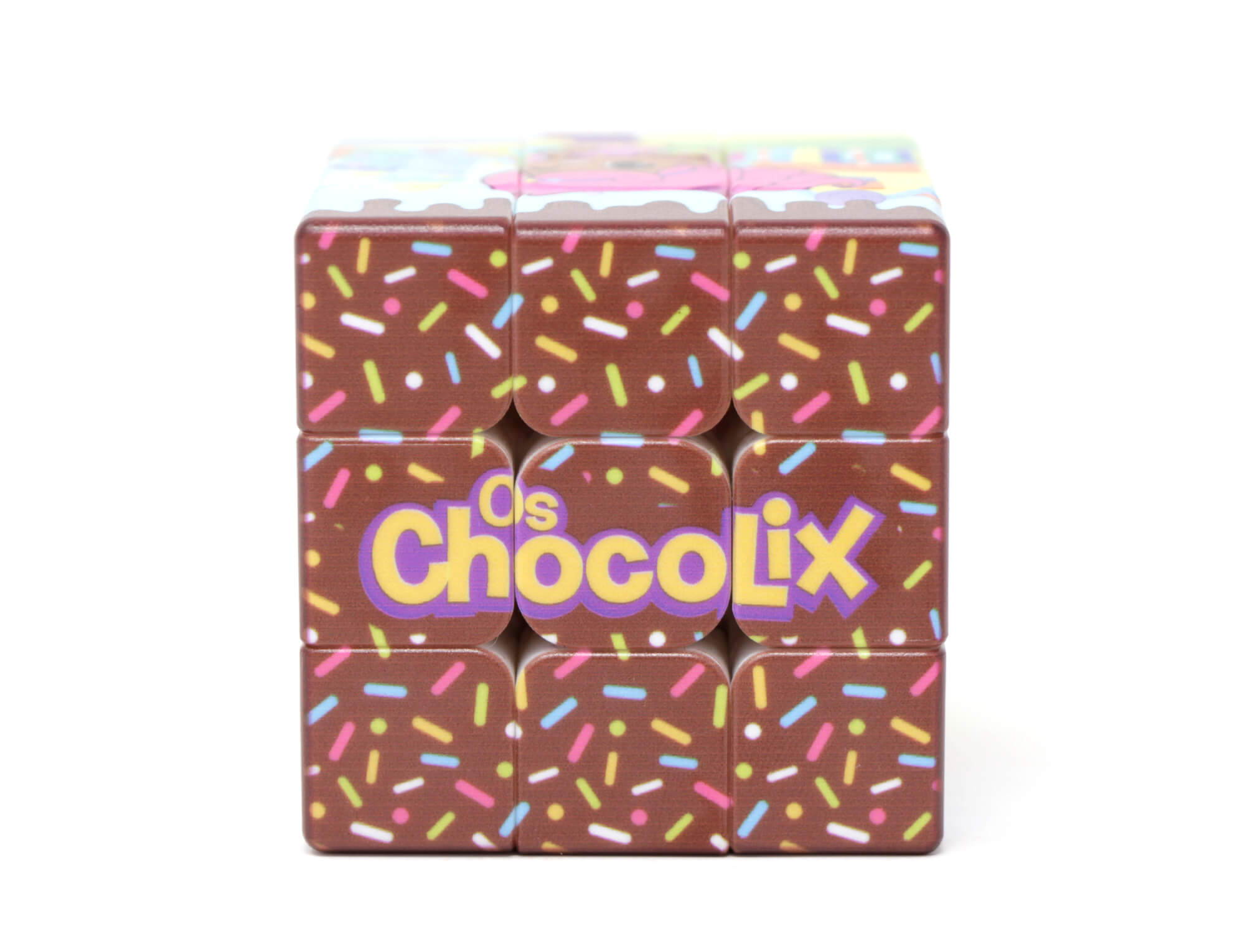 Cubo Mágico 3x3 Os Chocolix Vinci Cube — produto oficial licenciado