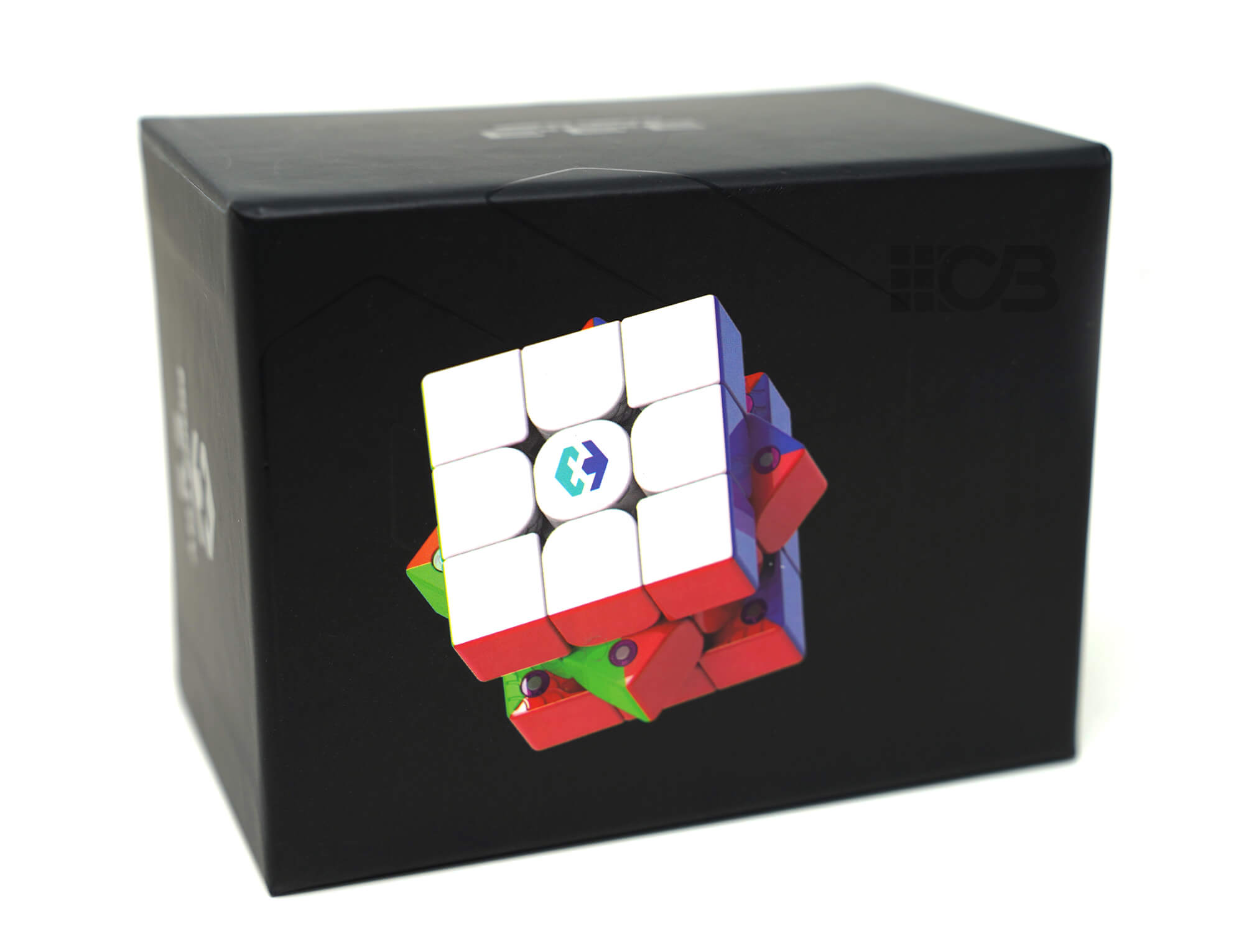 Cubo Mágico 3x3 MoreTry Tianma X3 V2 Magnético em vista frontal, versão stickerless