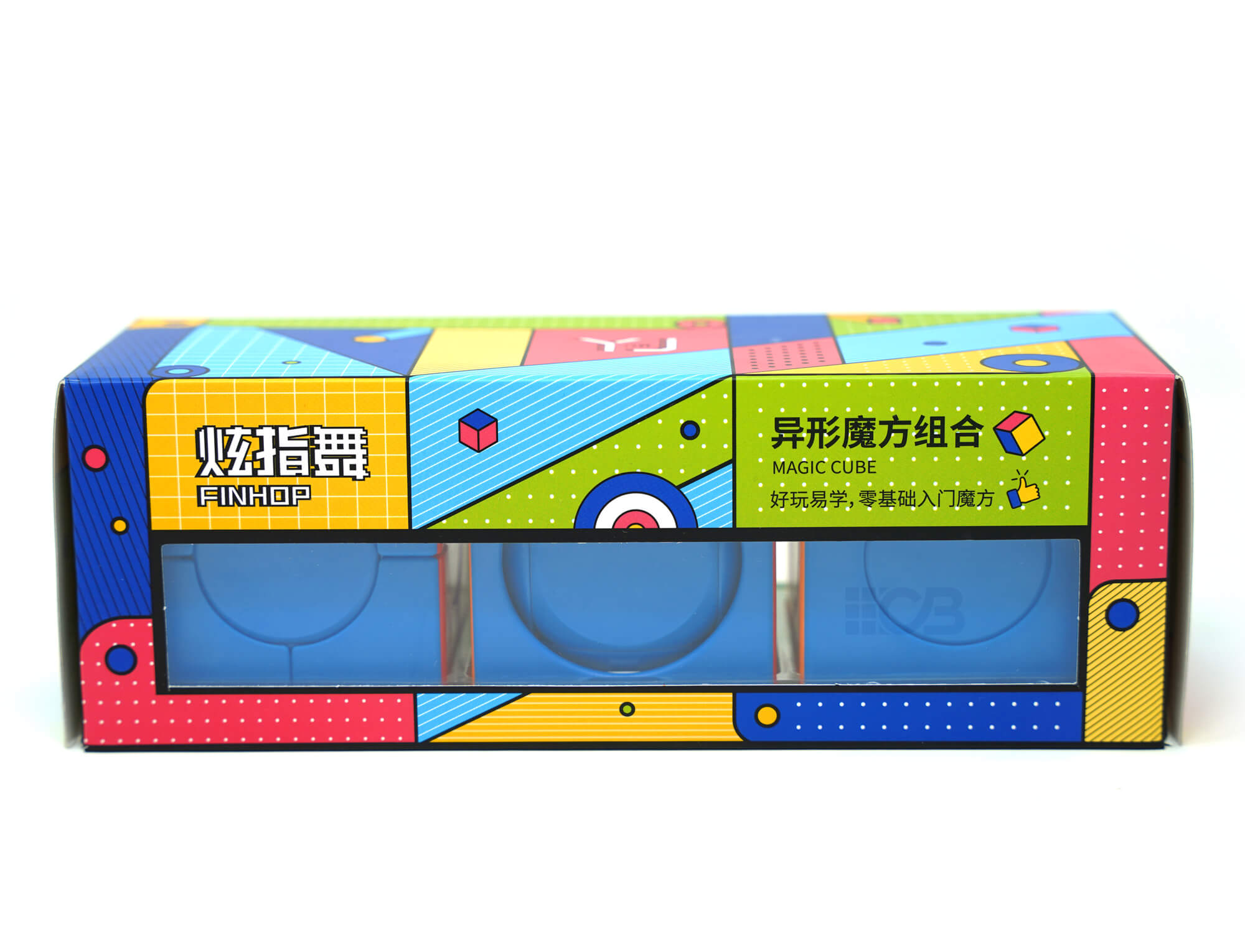 Cuboide YJ Tianyuan stickerless em destaque, vista frontal