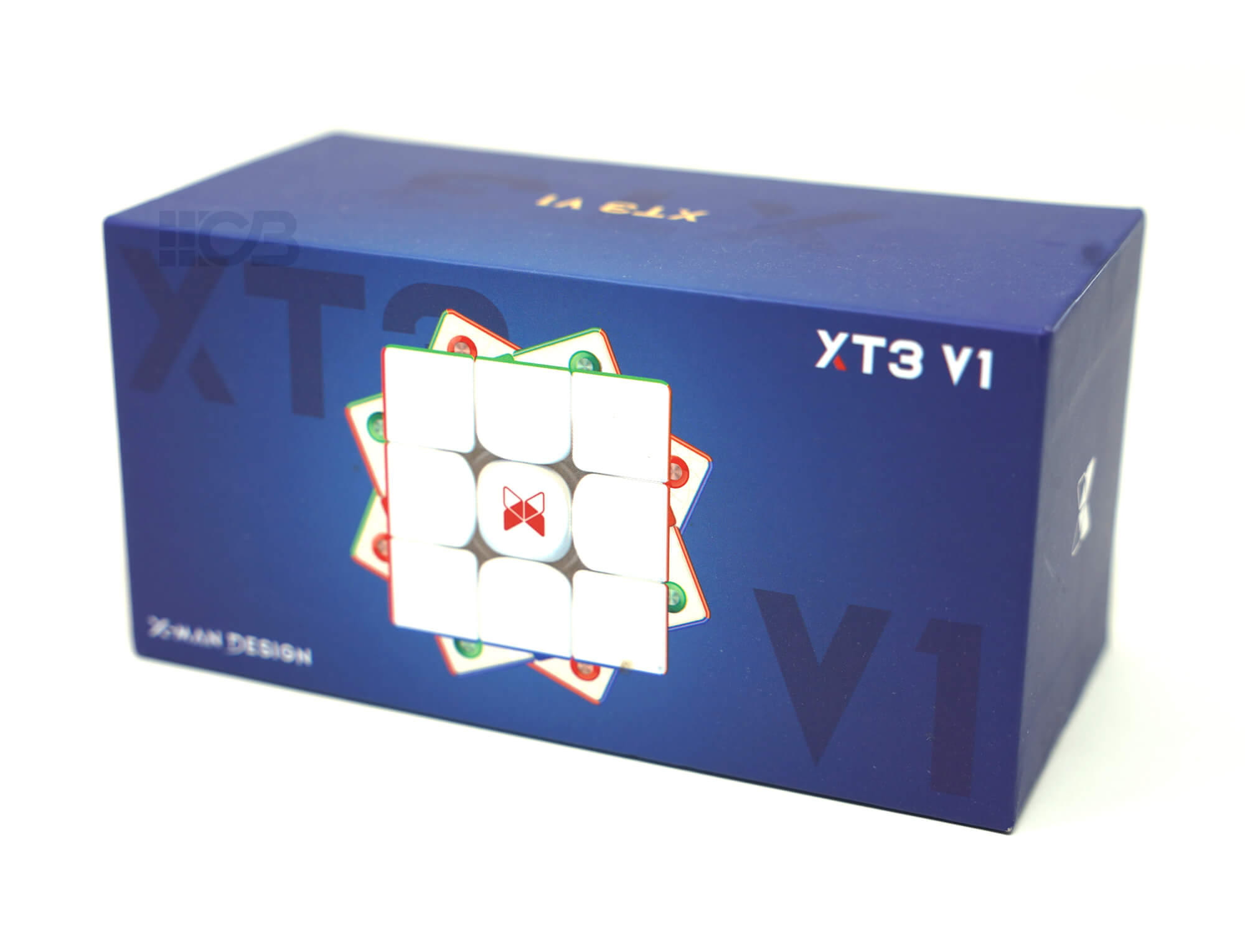 Cubo X-Man XT3 V1 em movimento, mostrando a fluidez do giro magnético