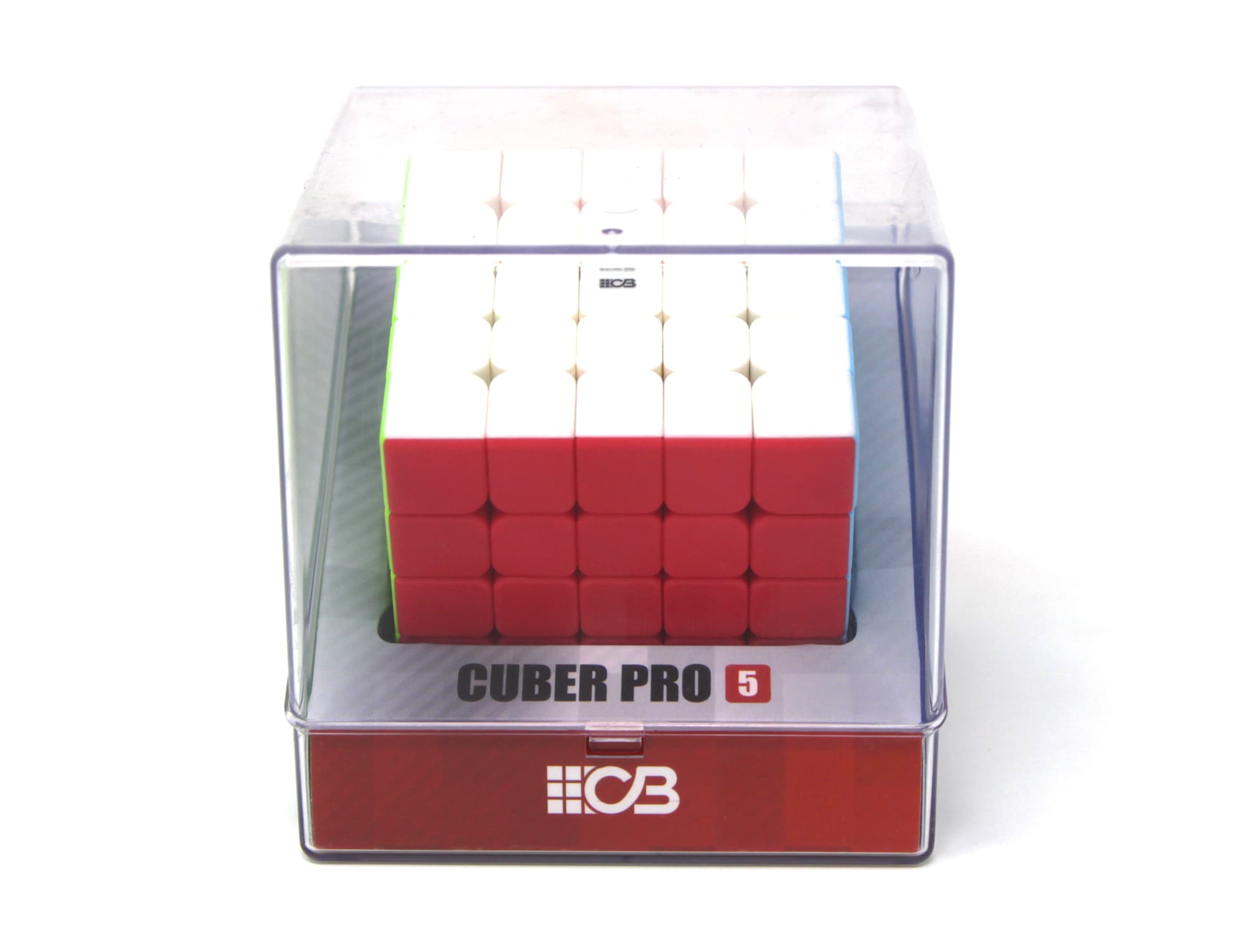 Cubo Mágico 5x5 Cuber Pro — vista traseira mostrando as demais faces coloridas
