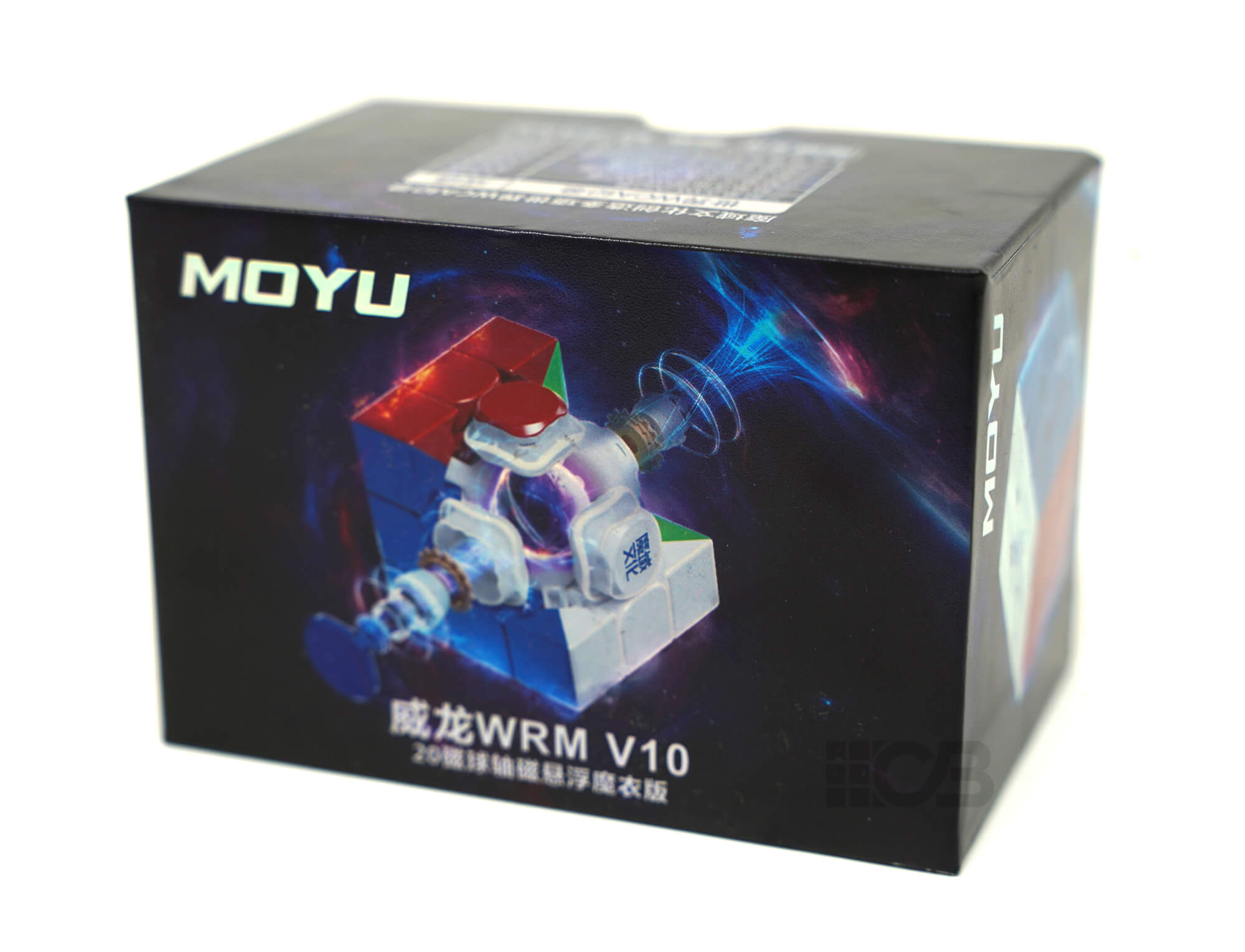 Embalagem oficial do MoYu Weilong WRM V10 20-Mag Ball Core MagLev UV Coated