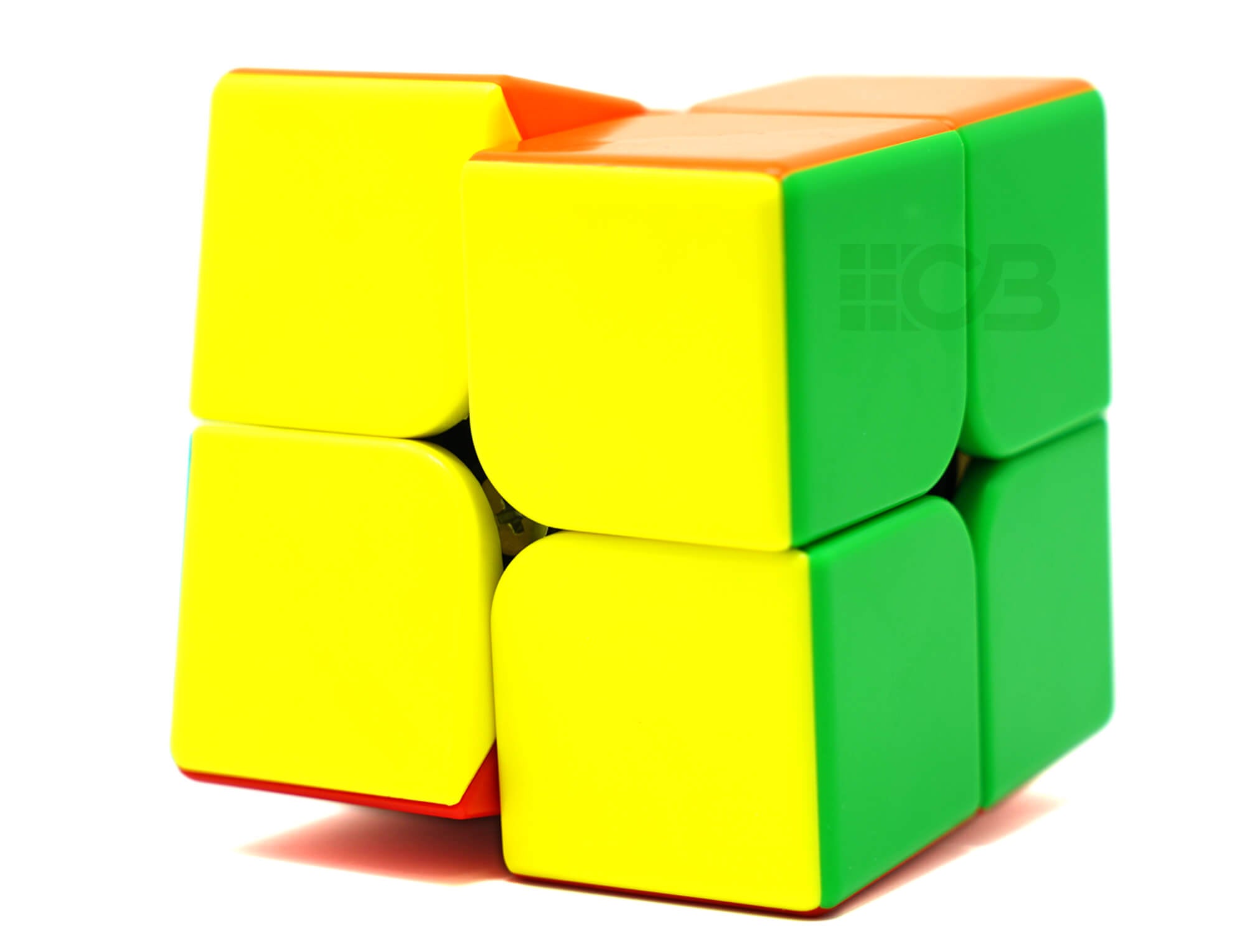 Cubo Mágico 2x2 Meilong Magnético MoYu — vista superior
