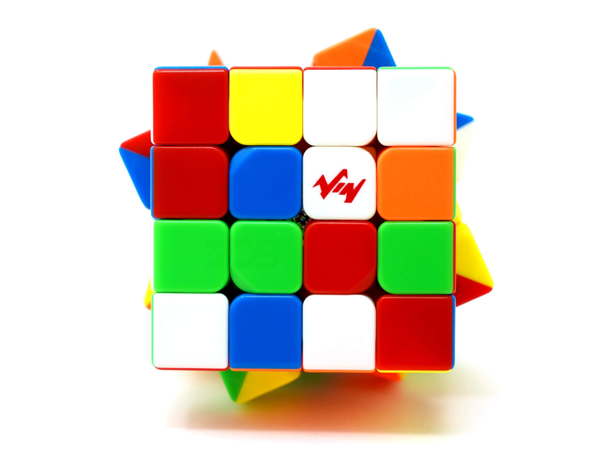 Cubo Mágico 4x4 Sprint V2 — detalhe das camadas e mecanismo interno