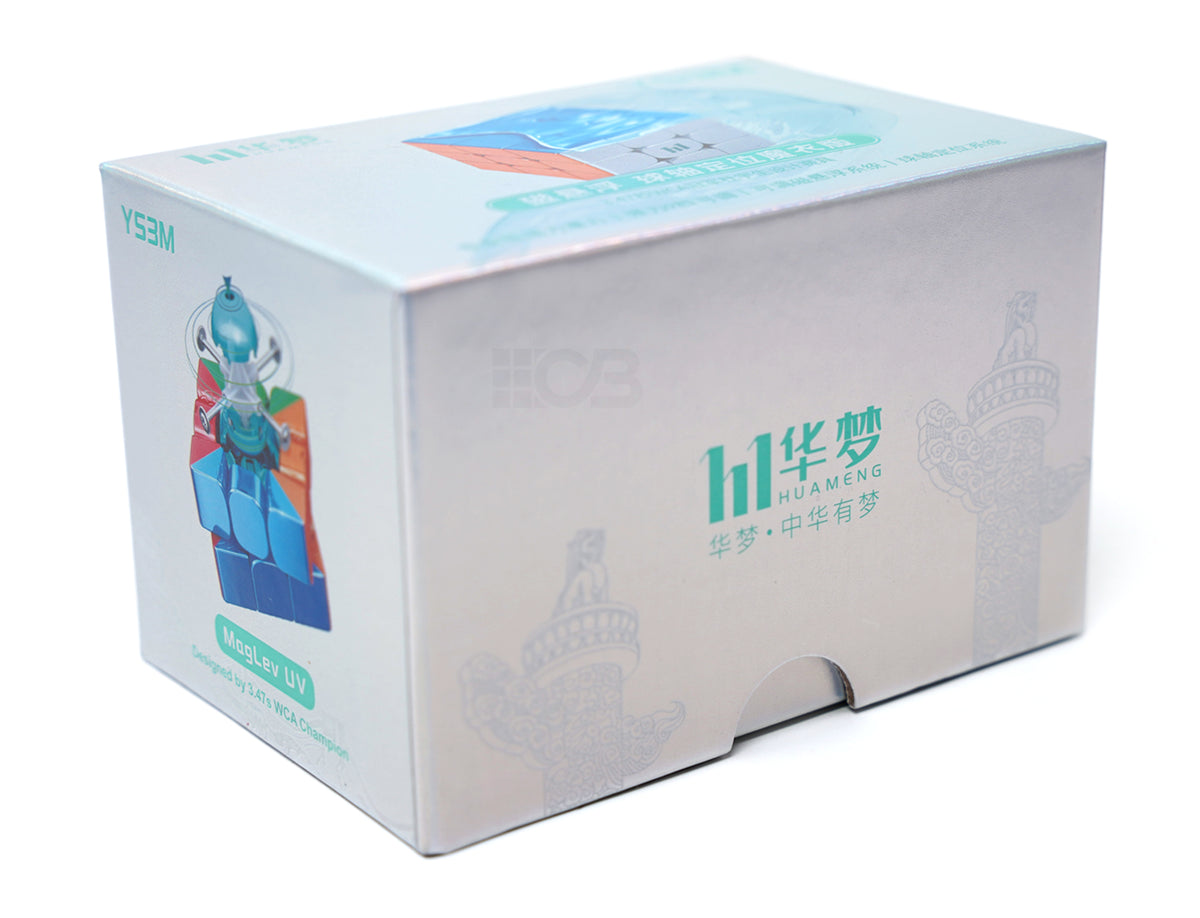 Cubo Mágico 3x3 HuaMeng YS3M MagLev Ball Core UV MoYu