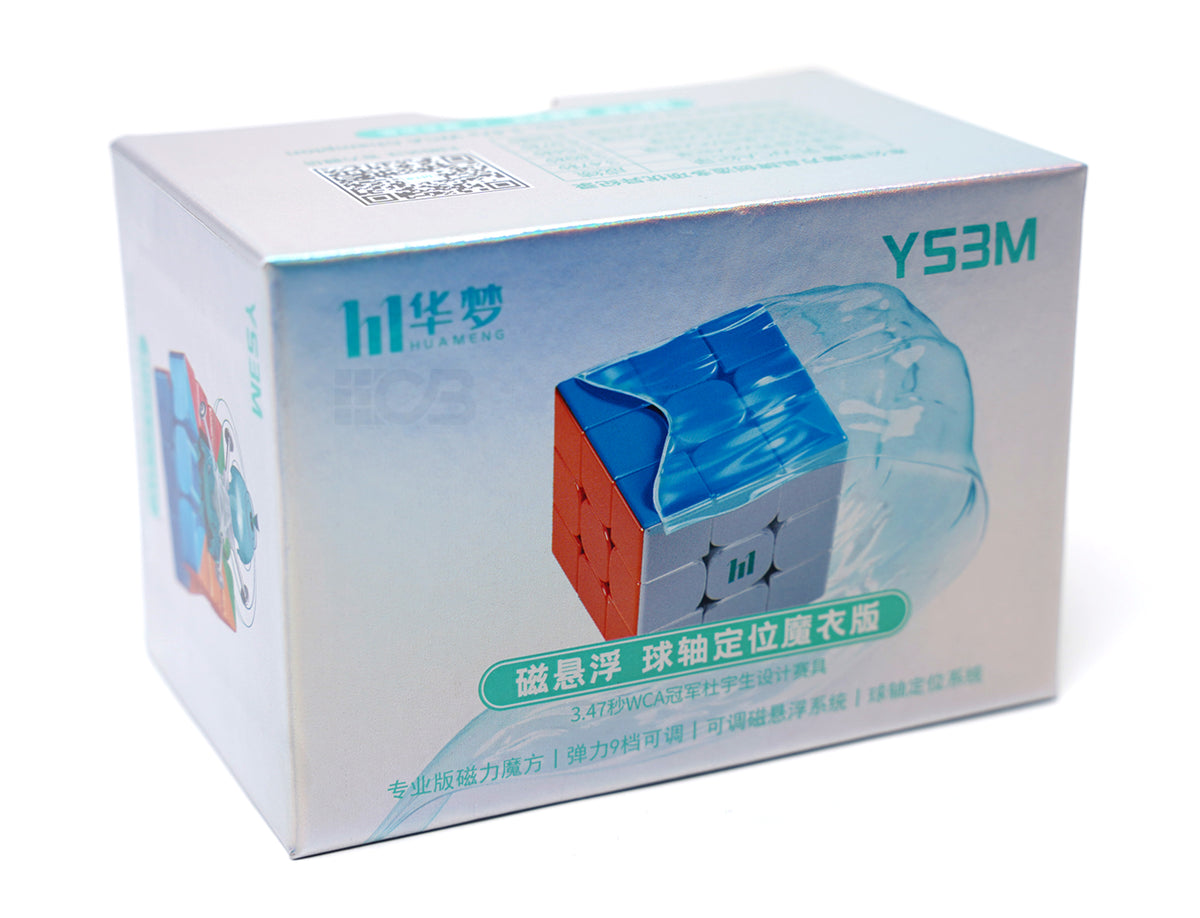 Cubo Mágico 3x3 HuaMeng YS3M MagLev Ball Core UV MoYu