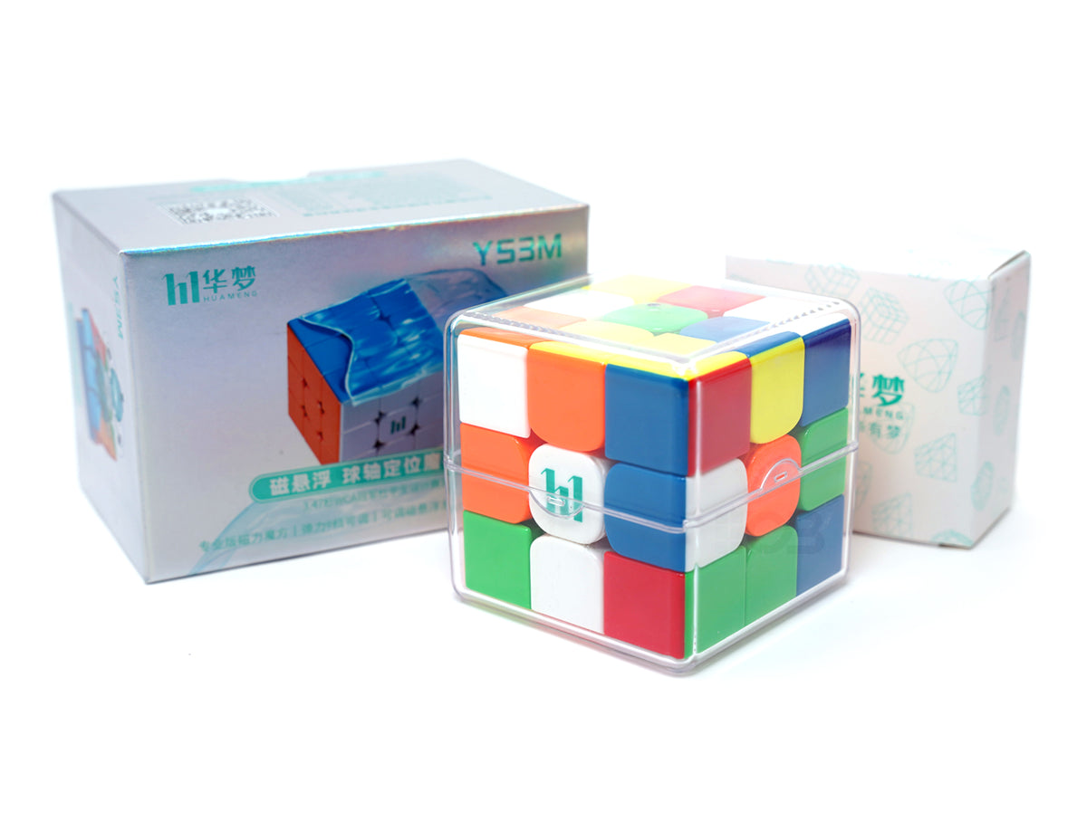Cubo Mágico 3x3 HuaMeng YS3M MagLev Ball Core UV MoYu