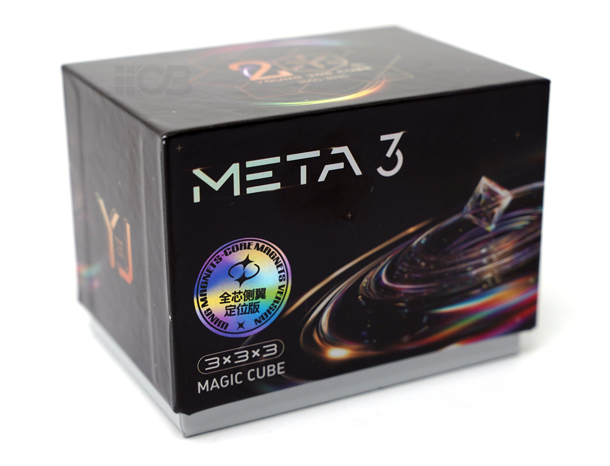 Cubo Mágico 3x3 Meta3 Wing-Magnetic Ball Core UV 20th Anniversary YJ