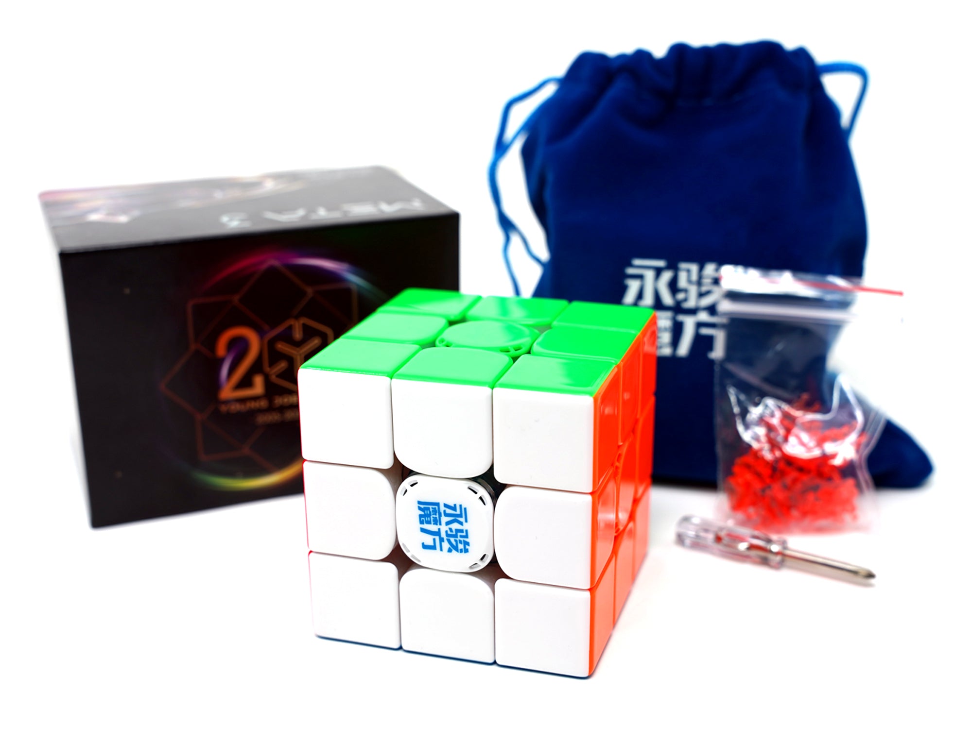 Cubo Mágico 3x3 Meta3 Wing-Magnetic Ball Core UV 20th Anniversary YJ