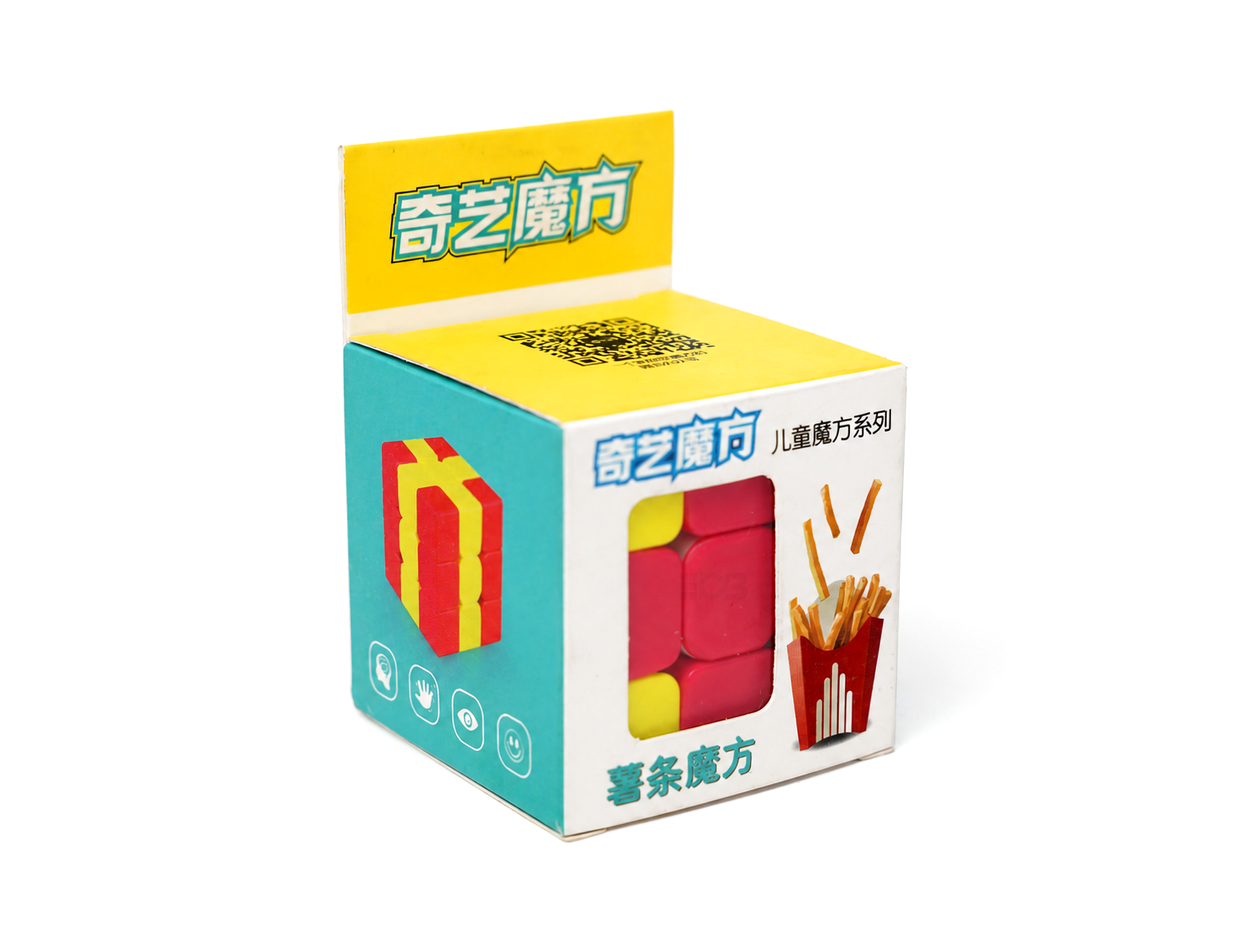 Cubo Mágico 3x3 Kids Fries QiYi