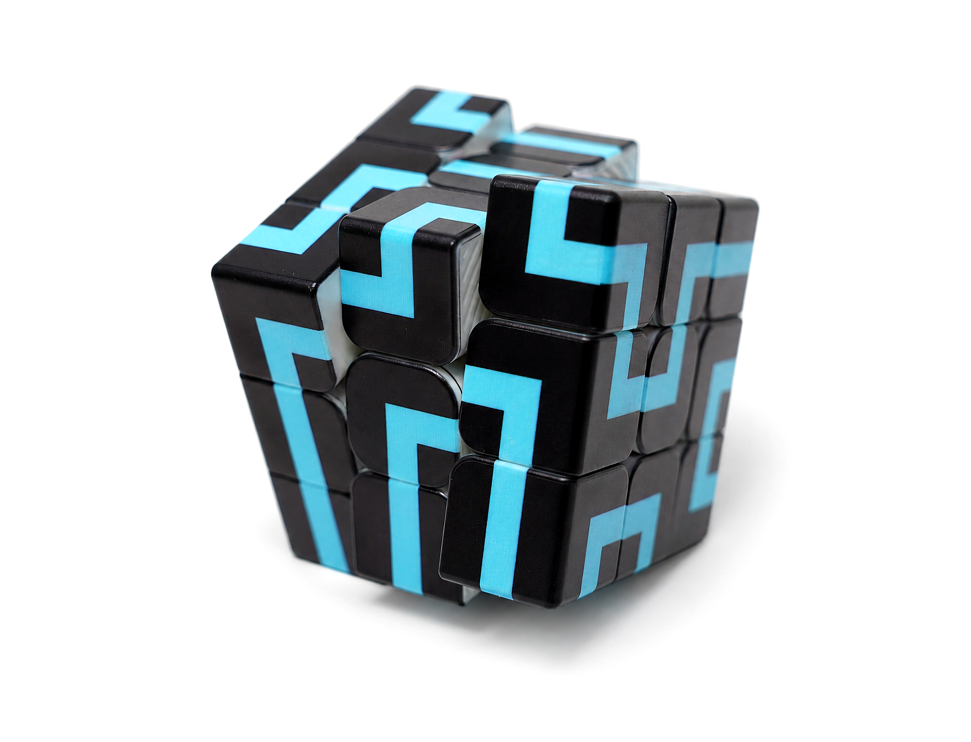Cubo Mágico 3x3 Maze Vinci Cube Azul