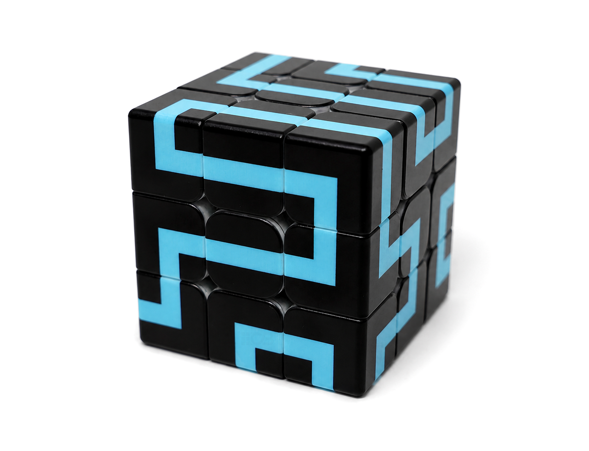Cubo Mágico 3x3 Maze Vinci Cube Azul