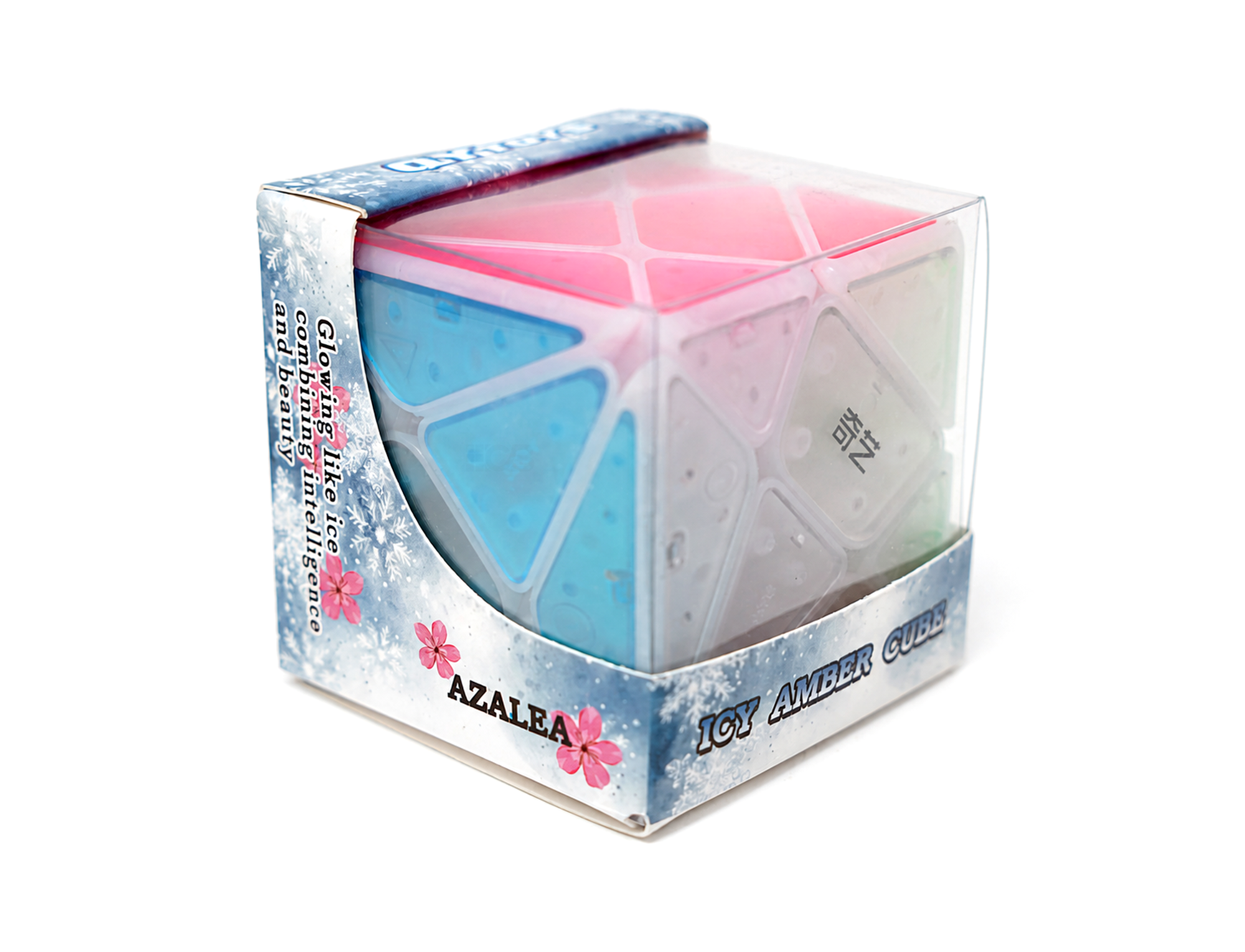 Cubo Mágico 3x3 Axis Icy Amber QiYi