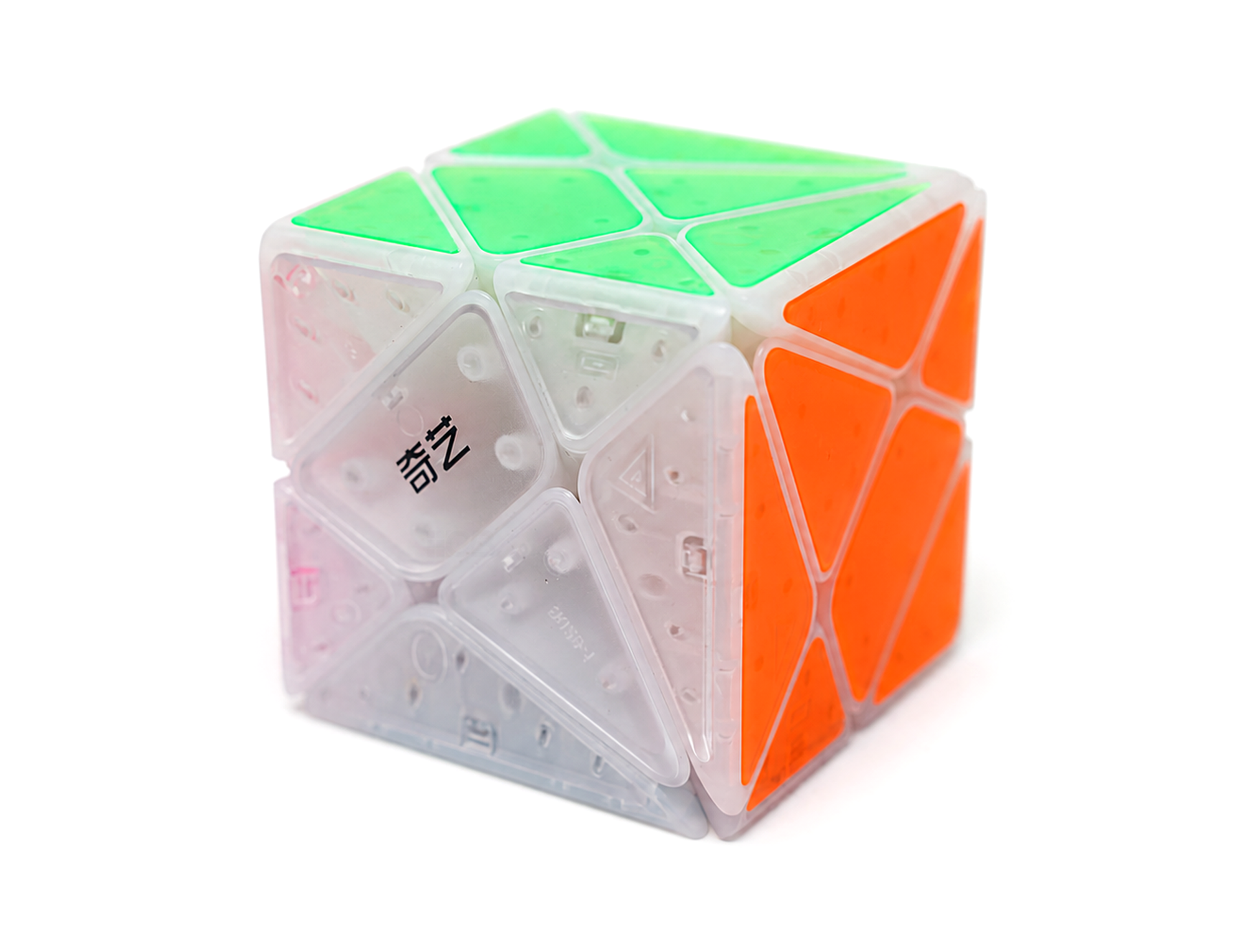 Cubo Mágico 3x3 Axis Icy Amber QiYi