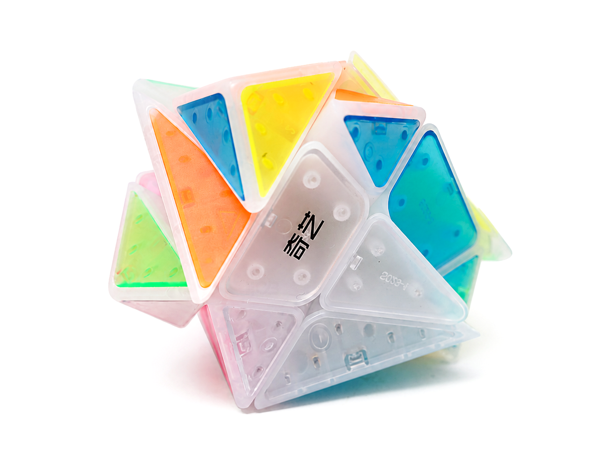 Cubo Mágico 3x3 Axis Icy Amber QiYi
