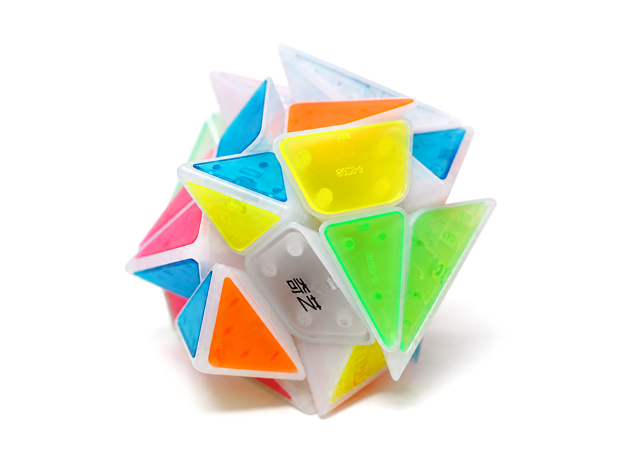 Cubo Mágico 3x3 Axis Icy Amber QiYi