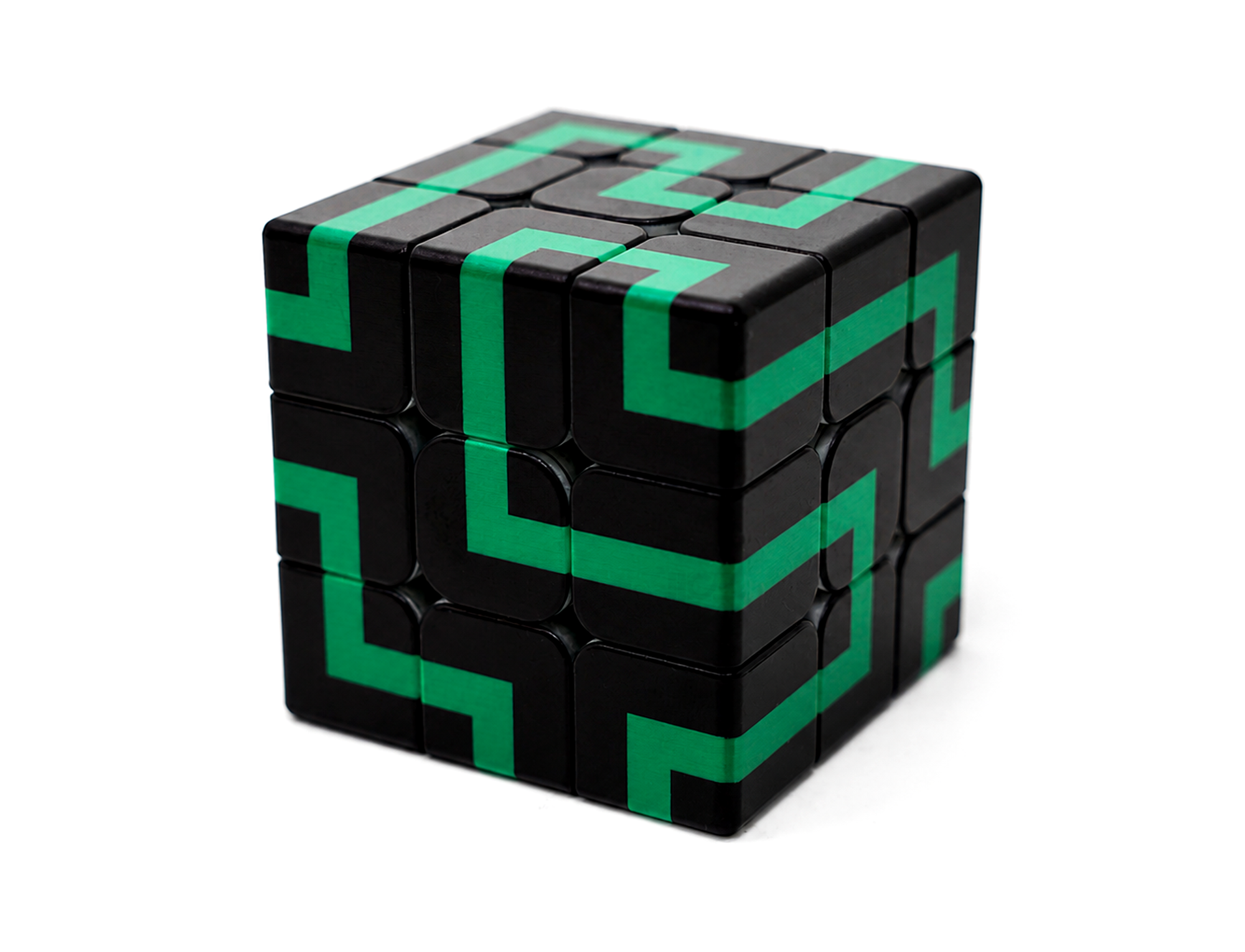 Cubo Mágico 3x3 Maze Vinci Cube Verde