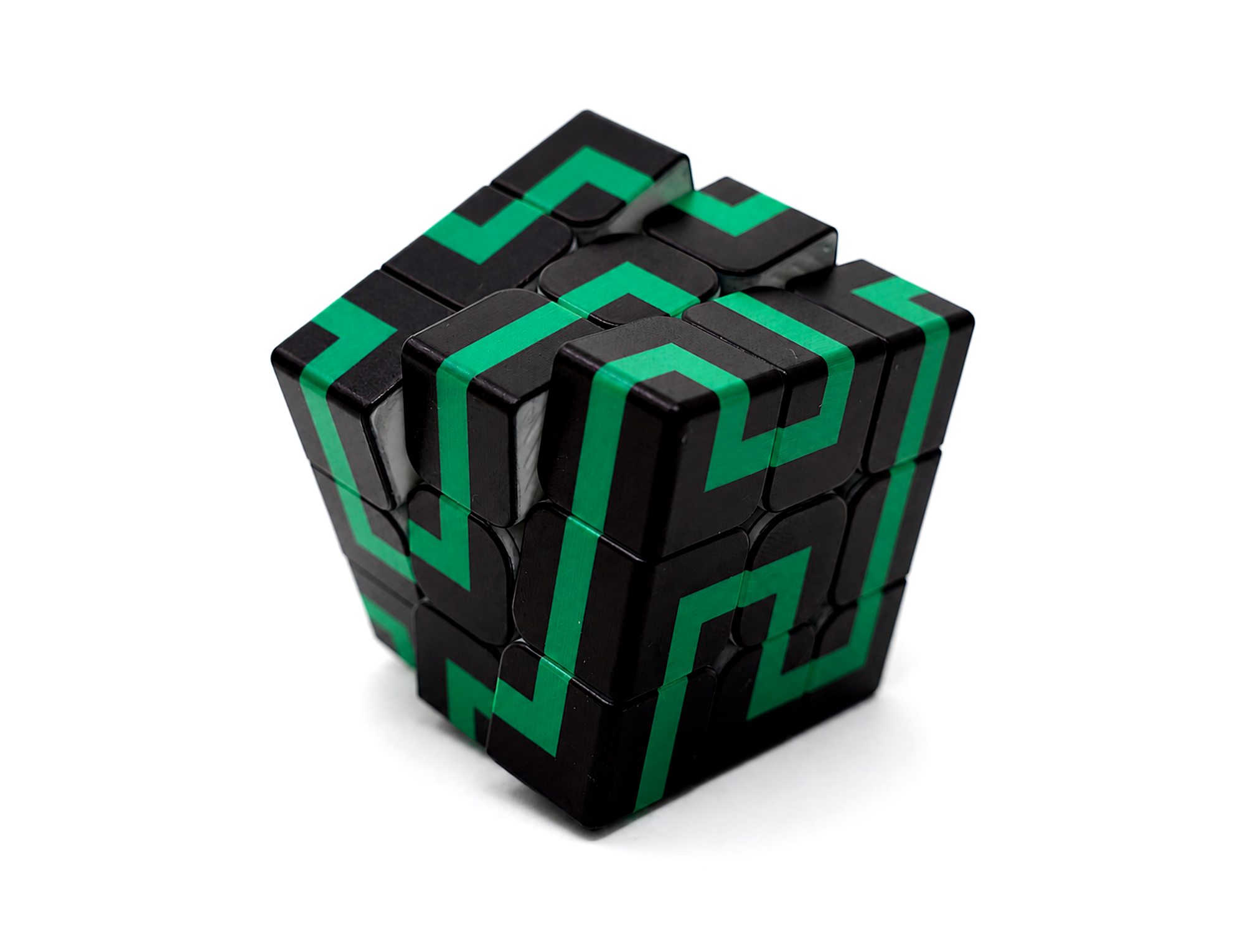 Cubo Mágico 3x3 Maze Vinci Cube Verde