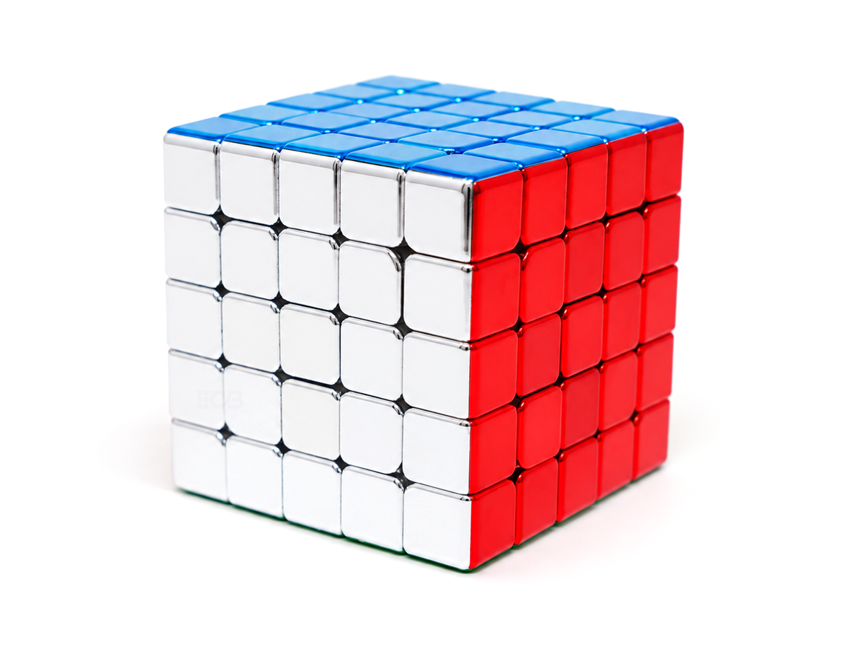 Cubo Mágico 5x5 Legend Metálico SengSo montado
