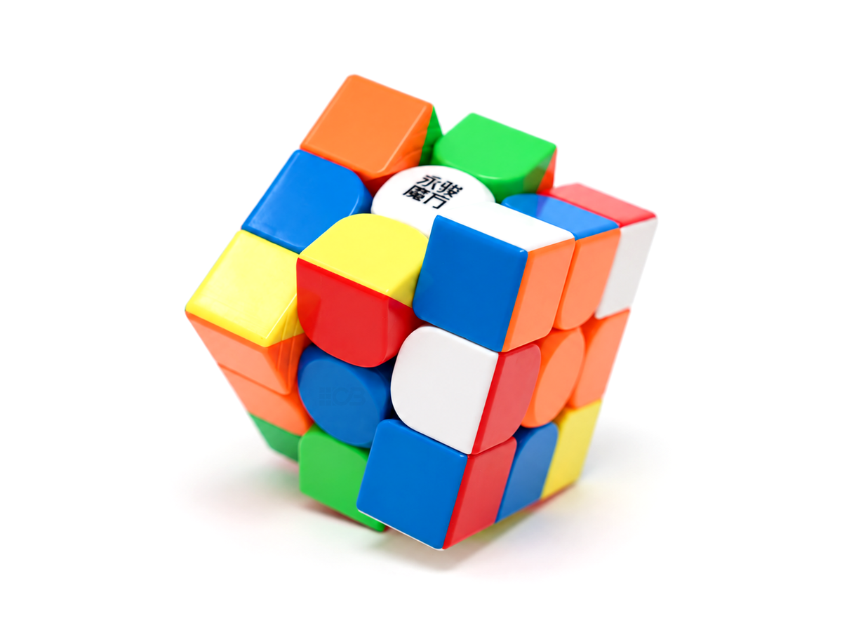 Cubo Mágico 3x3 Pocket Mini Magnético YJ embaralhado