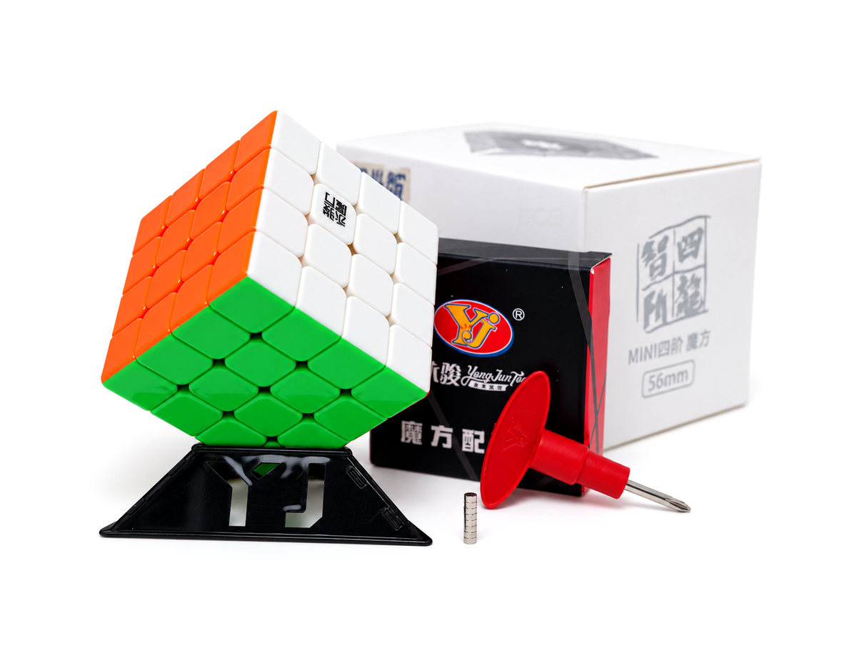 Cubo Mágico 4x4 ZhiLong Mini UV YJ com embalagem e acessórios