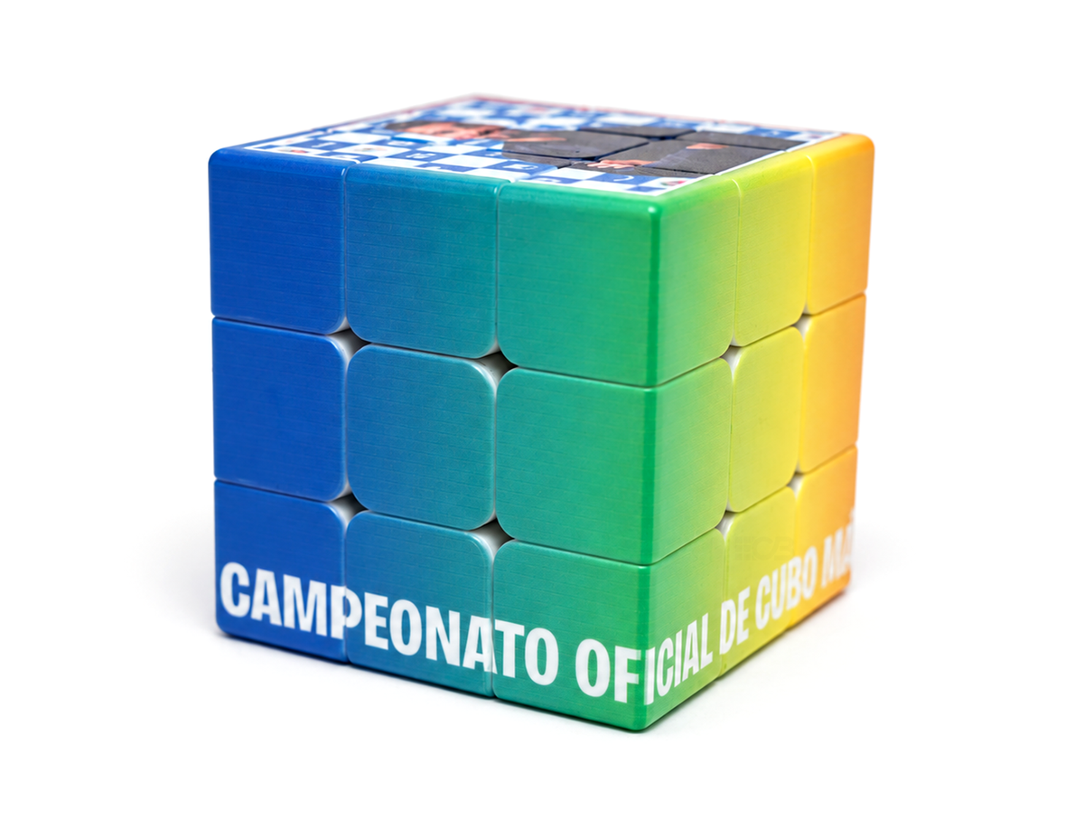 Cubo Personalizado Gigante 70 mm + TOUR Cuber Brasil + brinde
