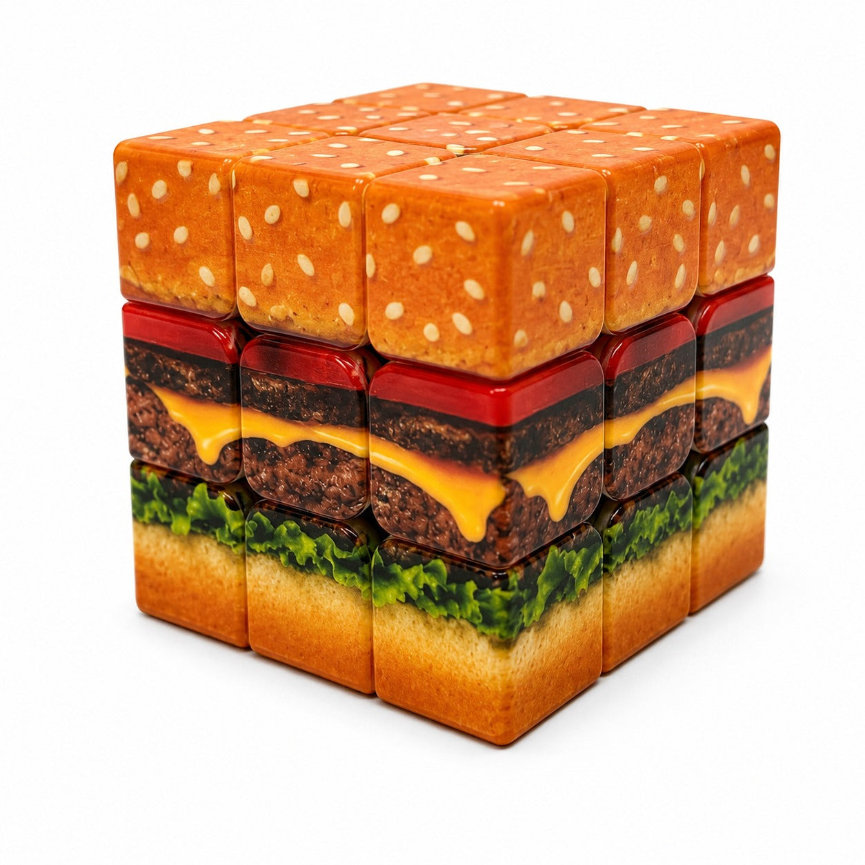 Cubo Mágico 3x3 Vinci Cube Hambúrger