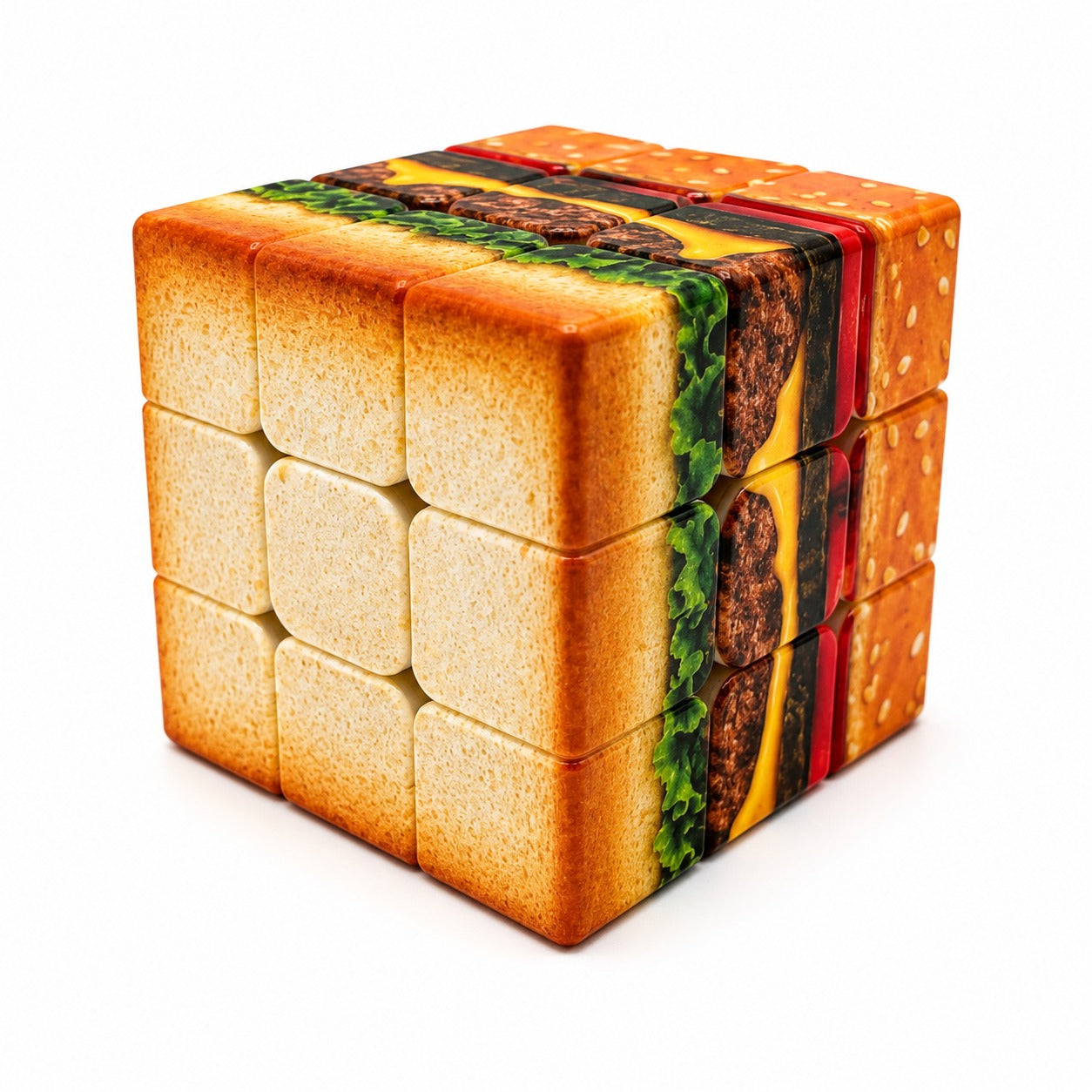 Cubo Mágico 3x3 Vinci Cube Hambúrger