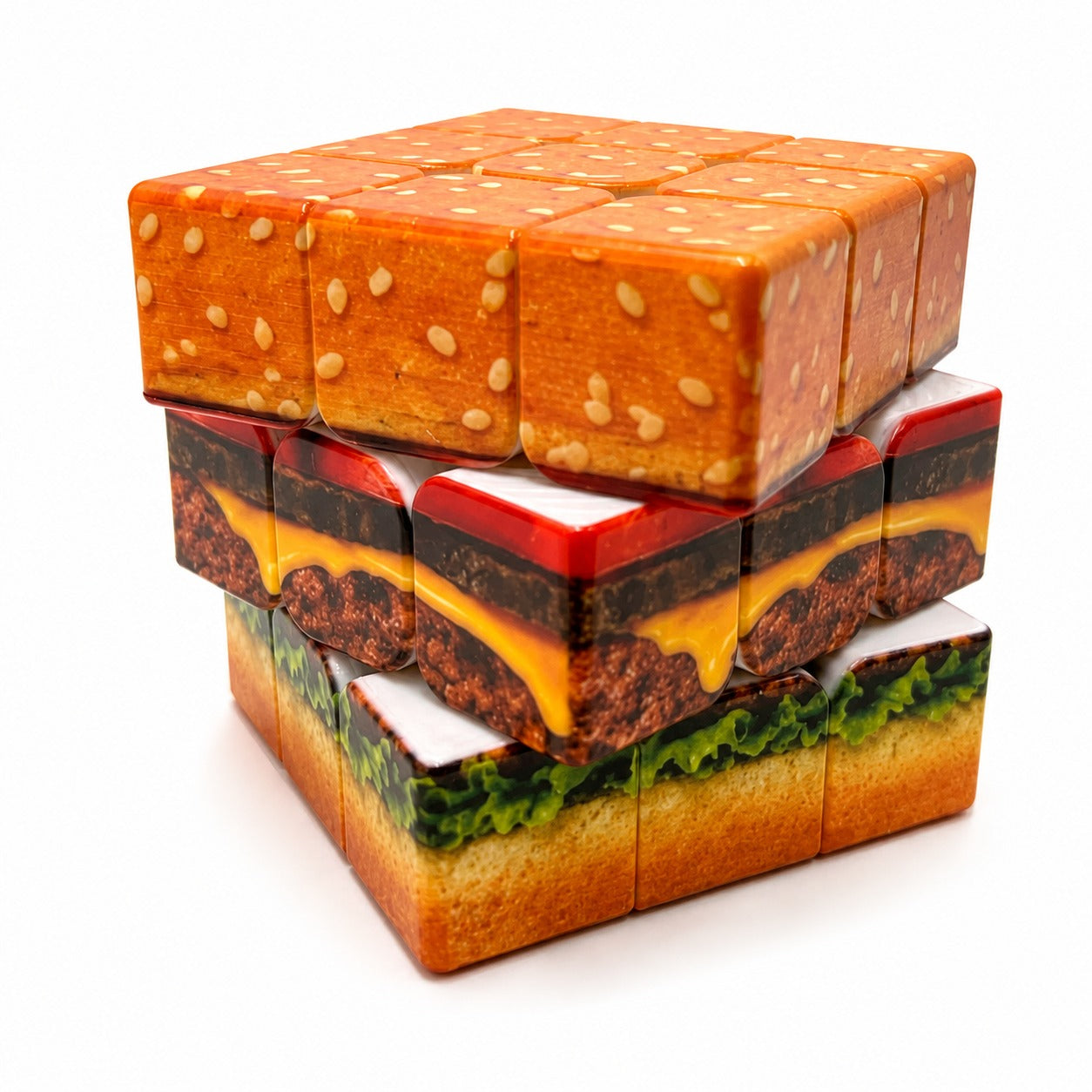 Cubo Mágico 3x3 Vinci Cube Hambúrger