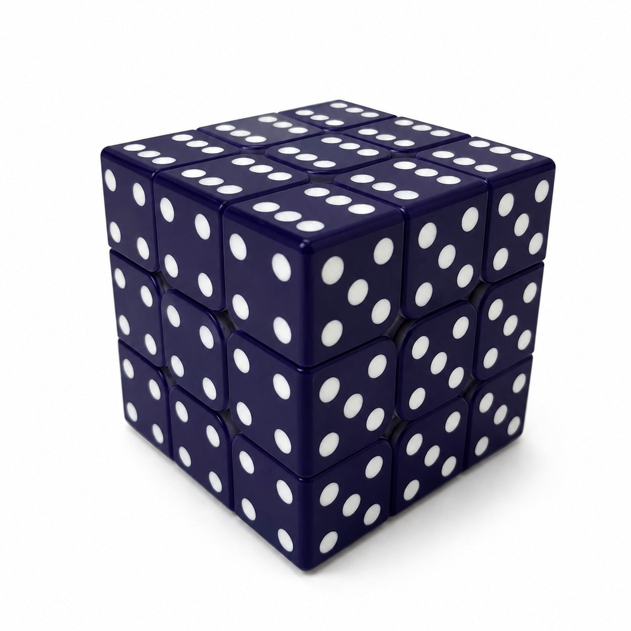 Cubo Mágico 3x3 Personalizado Dado Vinci Cube Azul
