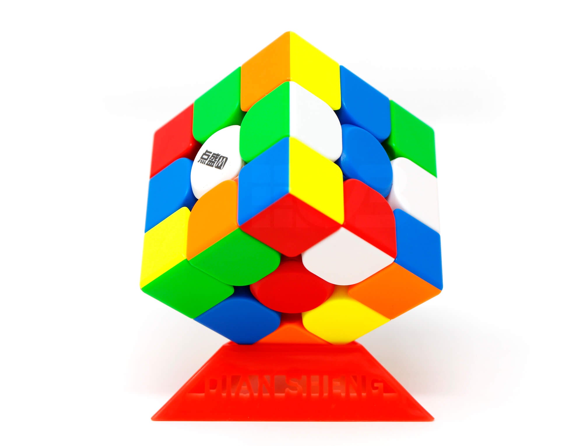 Cubo Mágico Diansheng Solar System em posição de resolução — ângulo 3/4