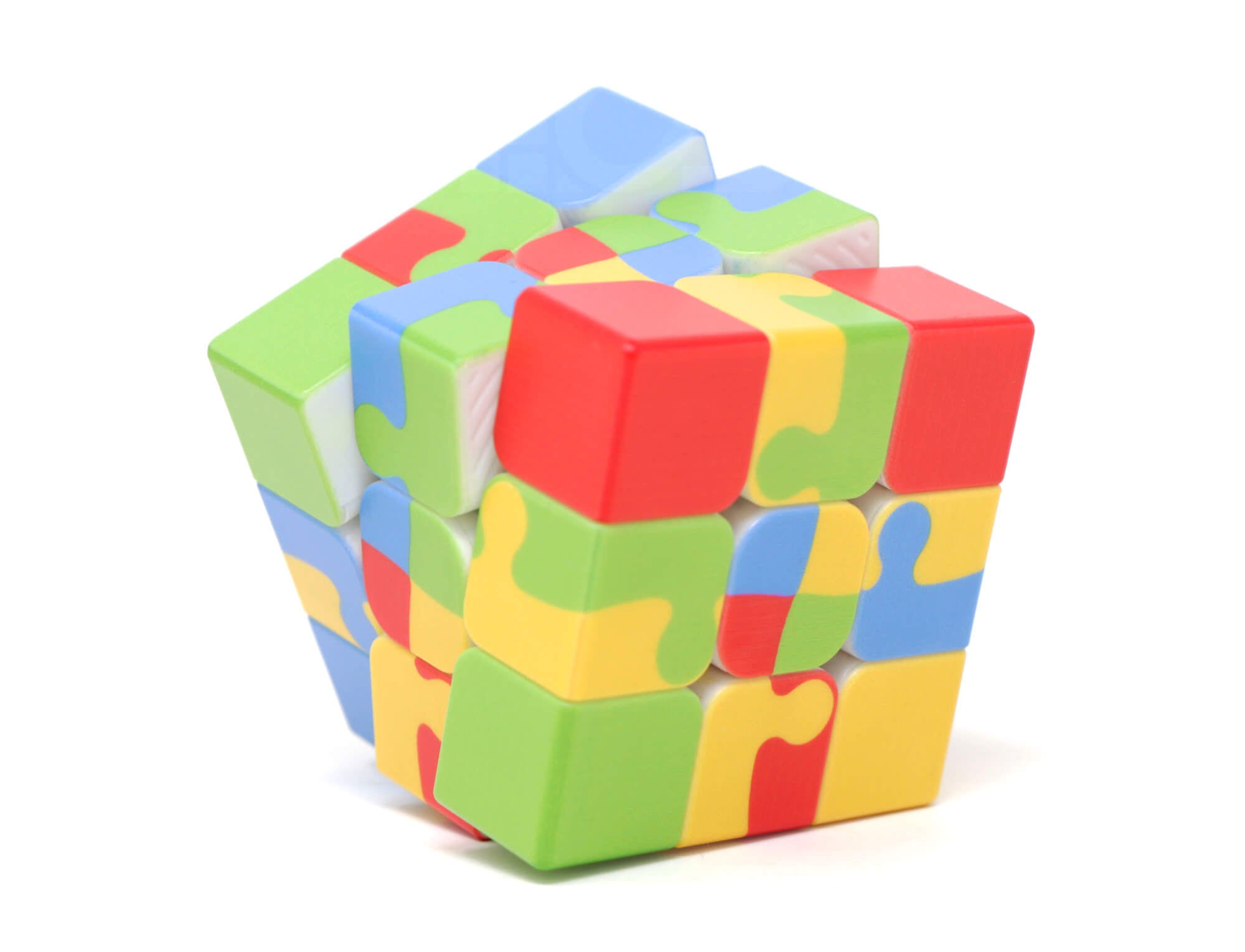Embalagem do Cubo Mágico 3x3 personalizado Vinci Cube da Cuber Brasil