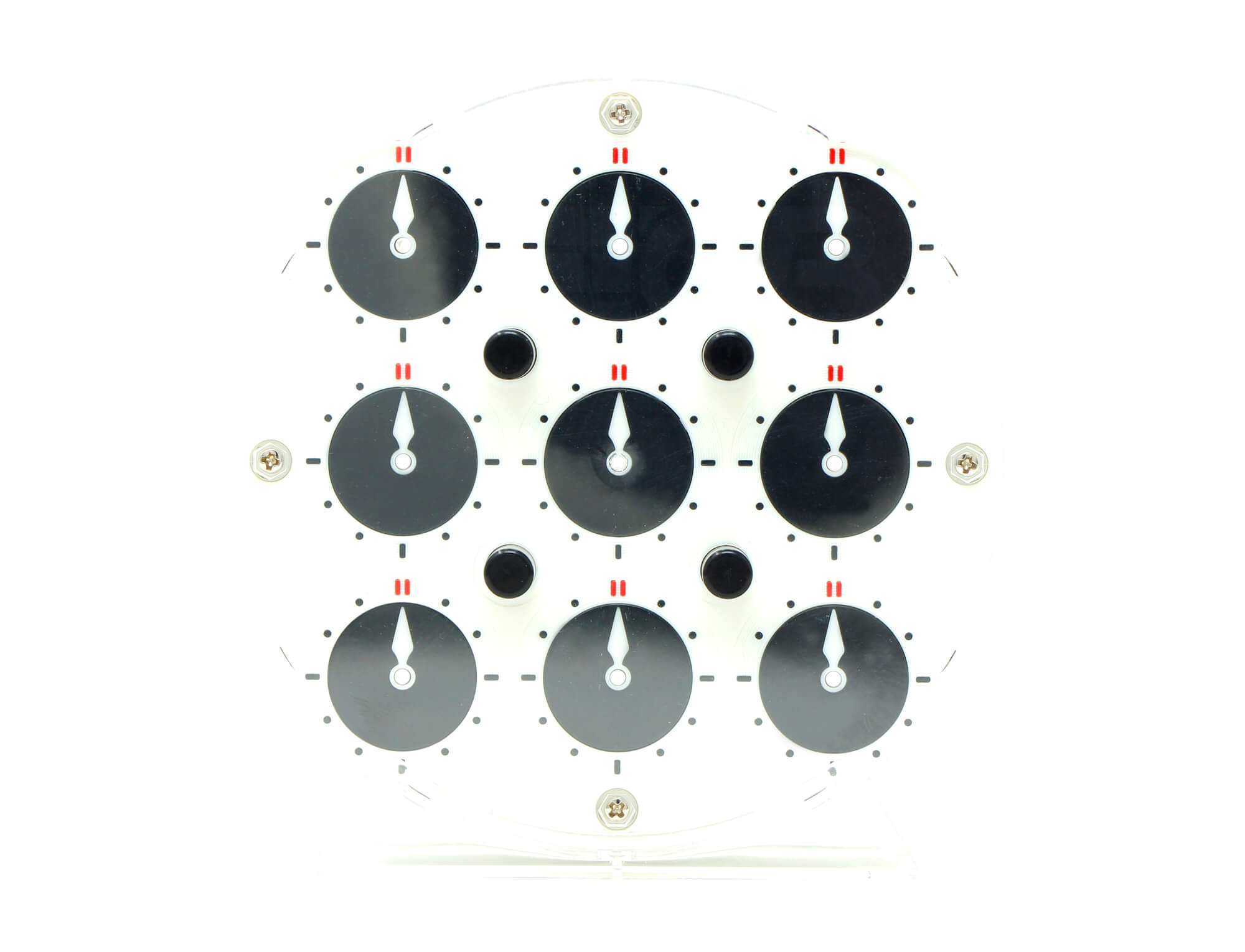 Clock Magnético QiYi — embalagem oficial com logotipo QiYi