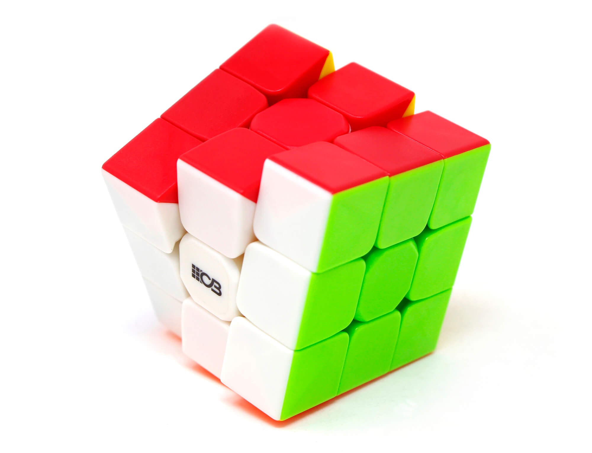 Cubo Mágico 3x3 Cuber Pro stickerless com embalagem ao fundo