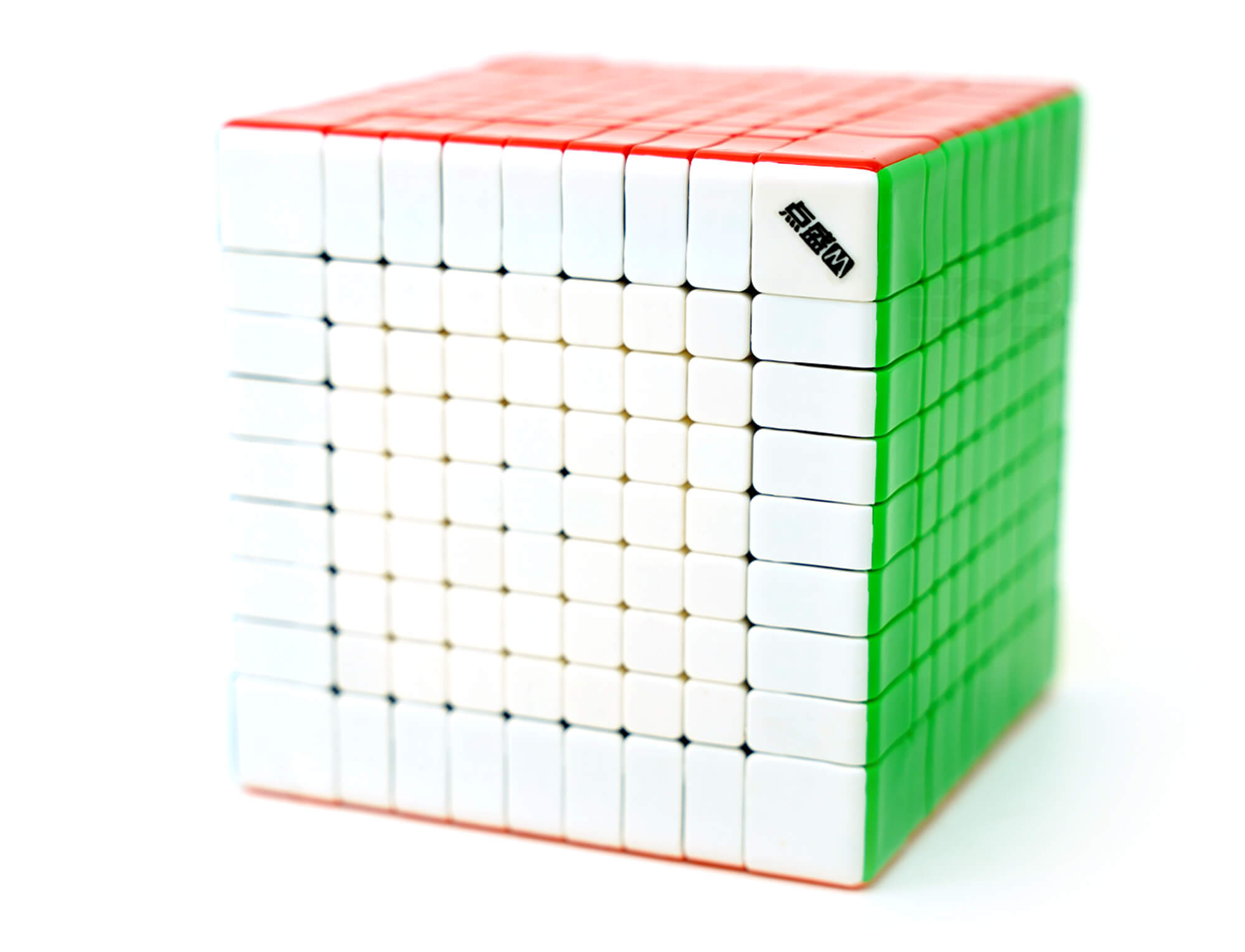 Detalhe das peças internas e mecanismo do Cubo Mágico 9x9 Galaxy Diansheng