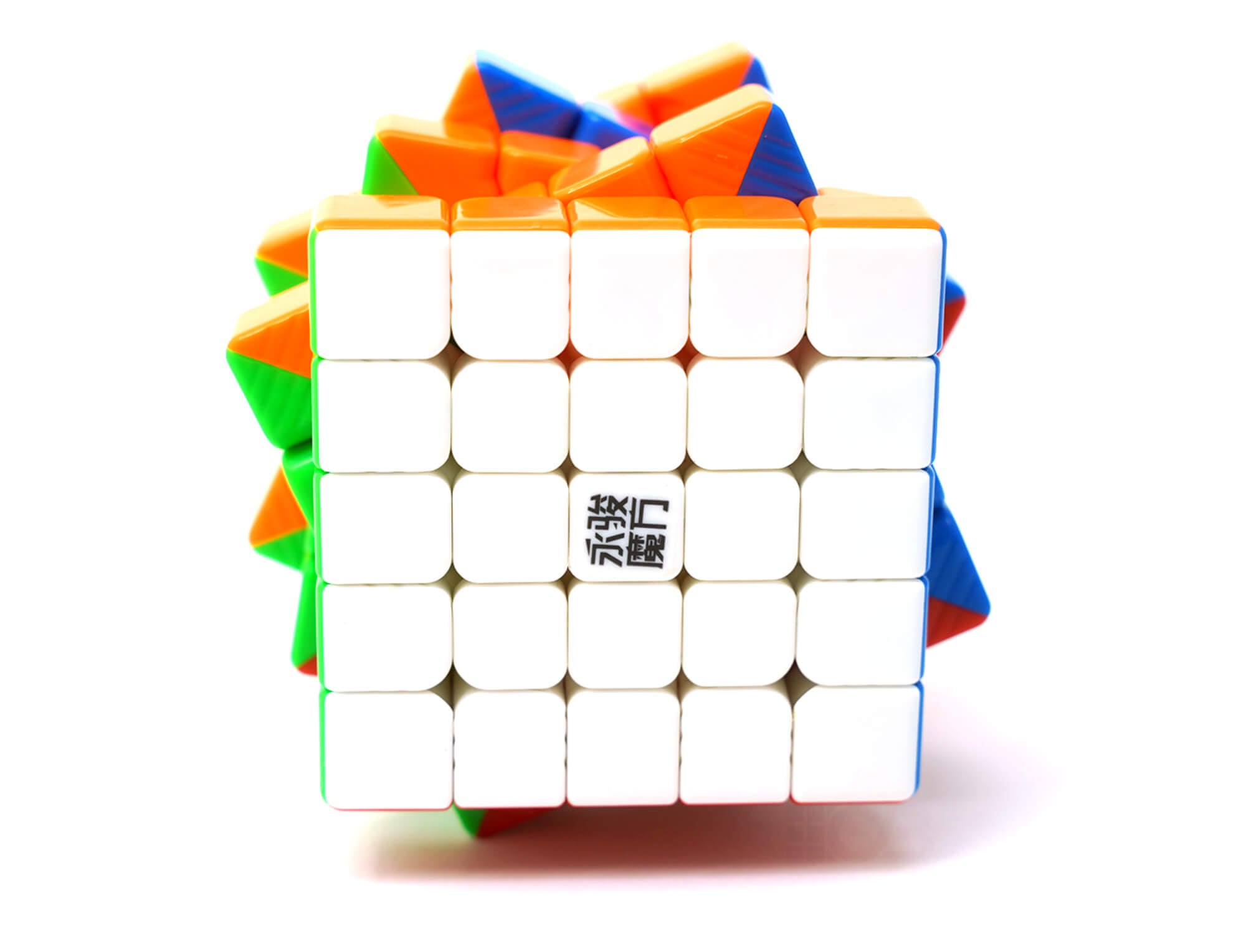 Cubo Mágico 5x5 YJ Pocket Mini — vista superior destacando o formato reduzido
