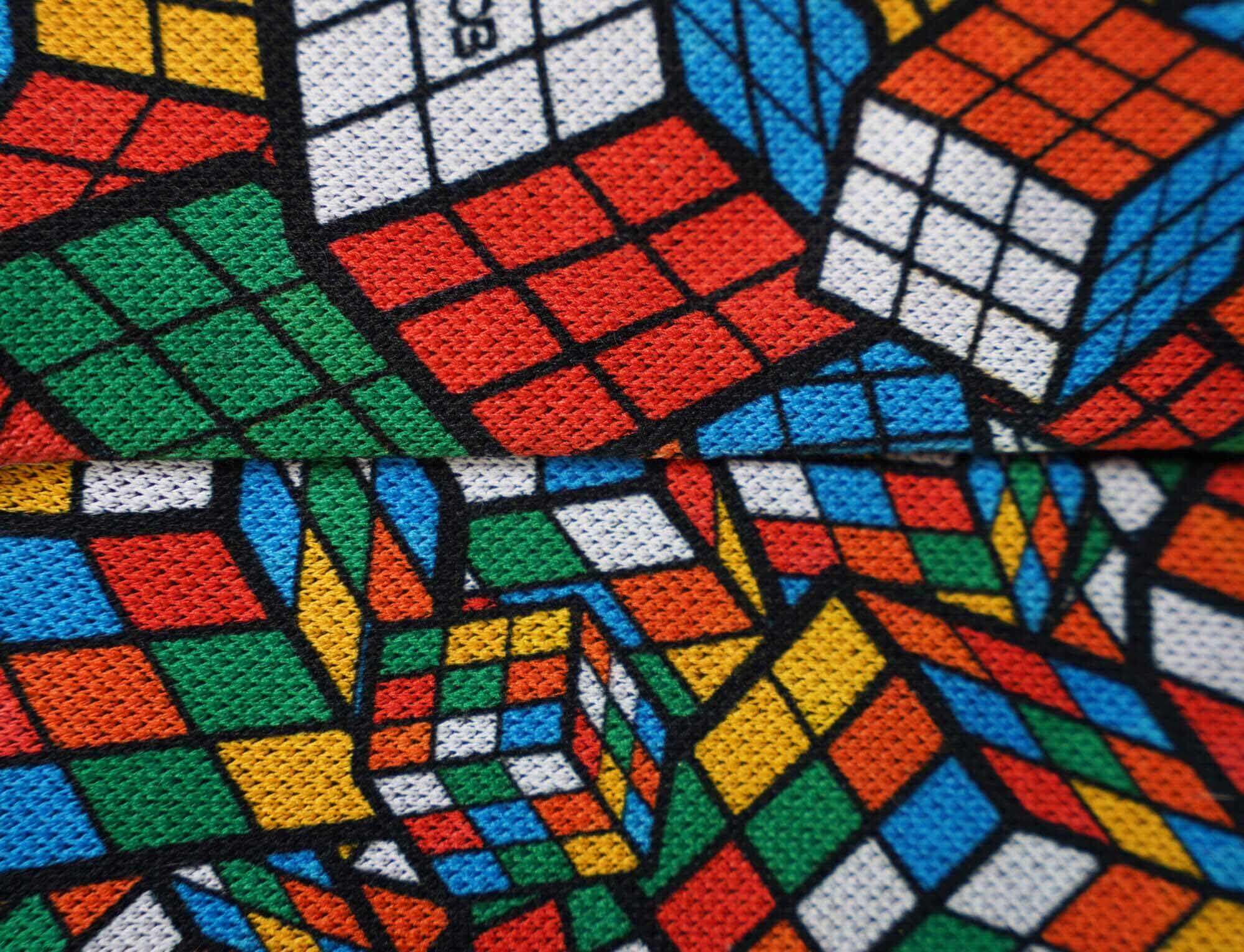 Embalagem ou detalhe adicional da Meia Speedcuber Cubo Mágico