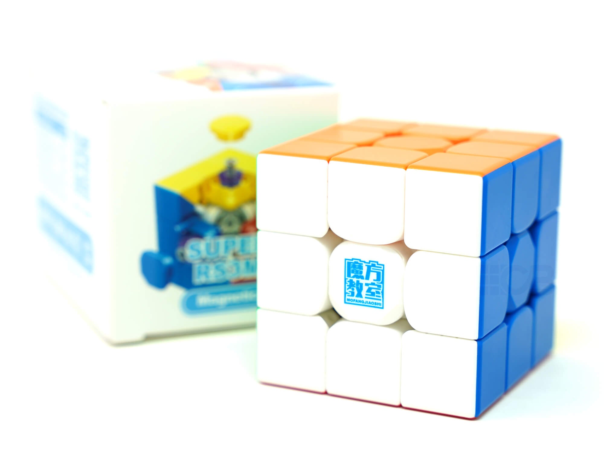 Cubo Mágico Super RS3M 2022 MoYu desmontado ou em perspectiva de ajuste