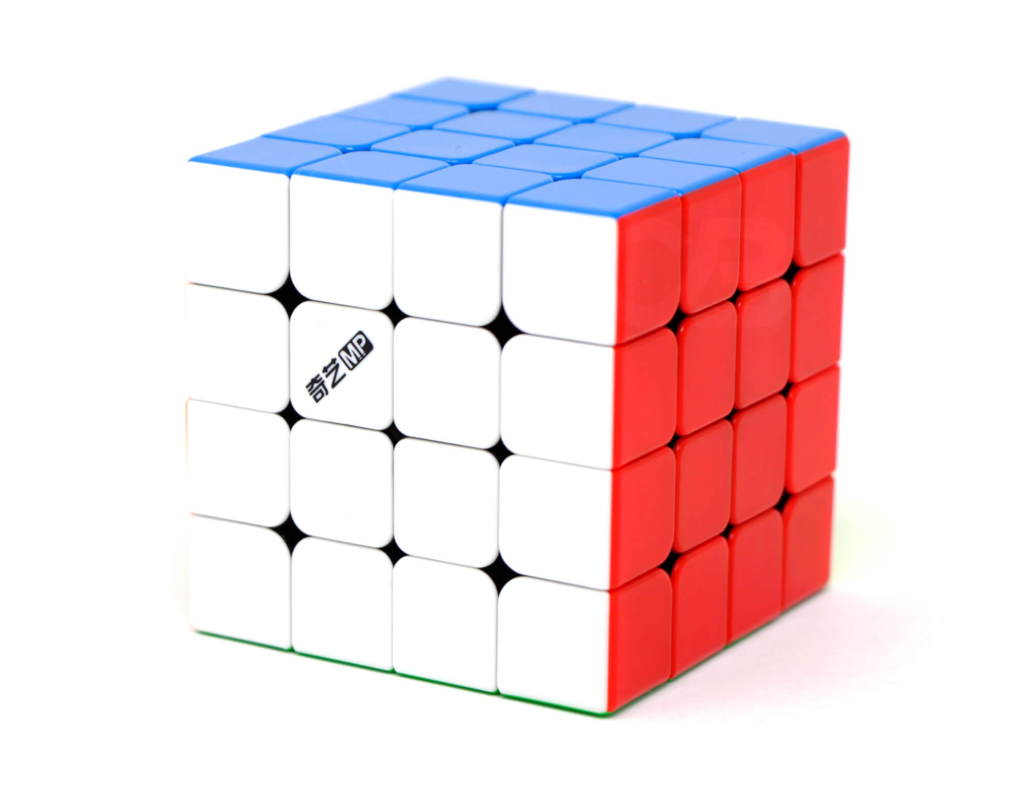 Cubo 4x4 QiYi MP Magnético — vista traseira com acabamento stickerless