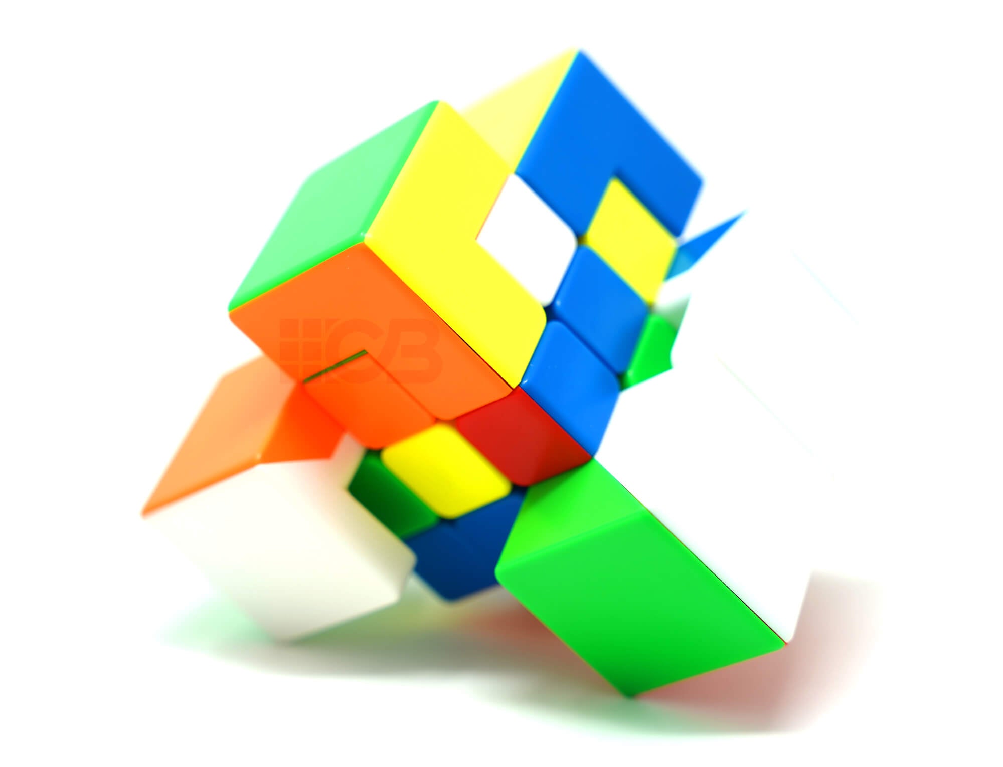 Embalagem do Puppet II MoYu com o cubo shape mod 2x2