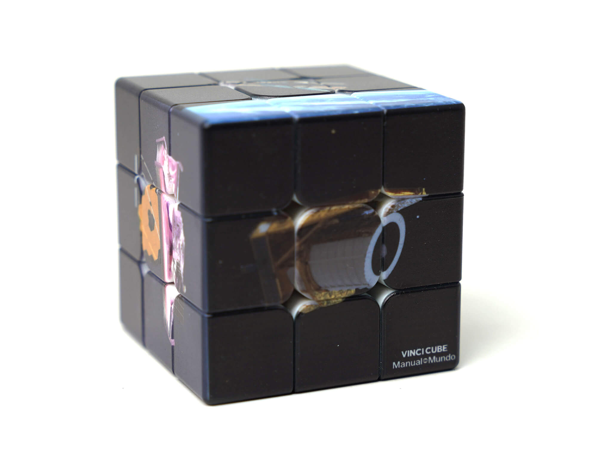 Embalagem do Cubo Mágico Manual do Mundo Telescópios Espaciais da linha Vinci Cube