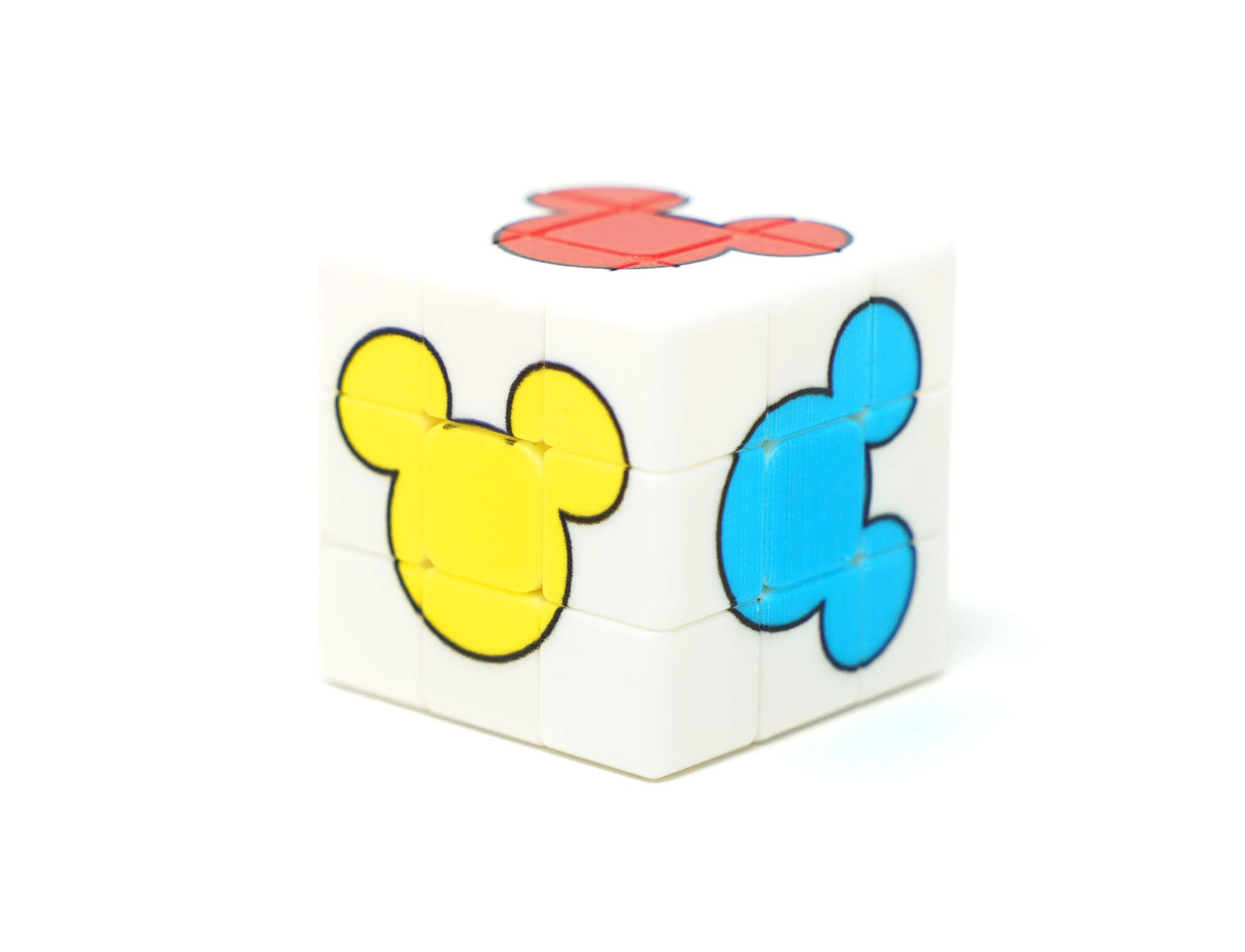 Embalagem do mini cubo mágico personalizado Mouse da linha Vinci Cube — Cuber Brasil