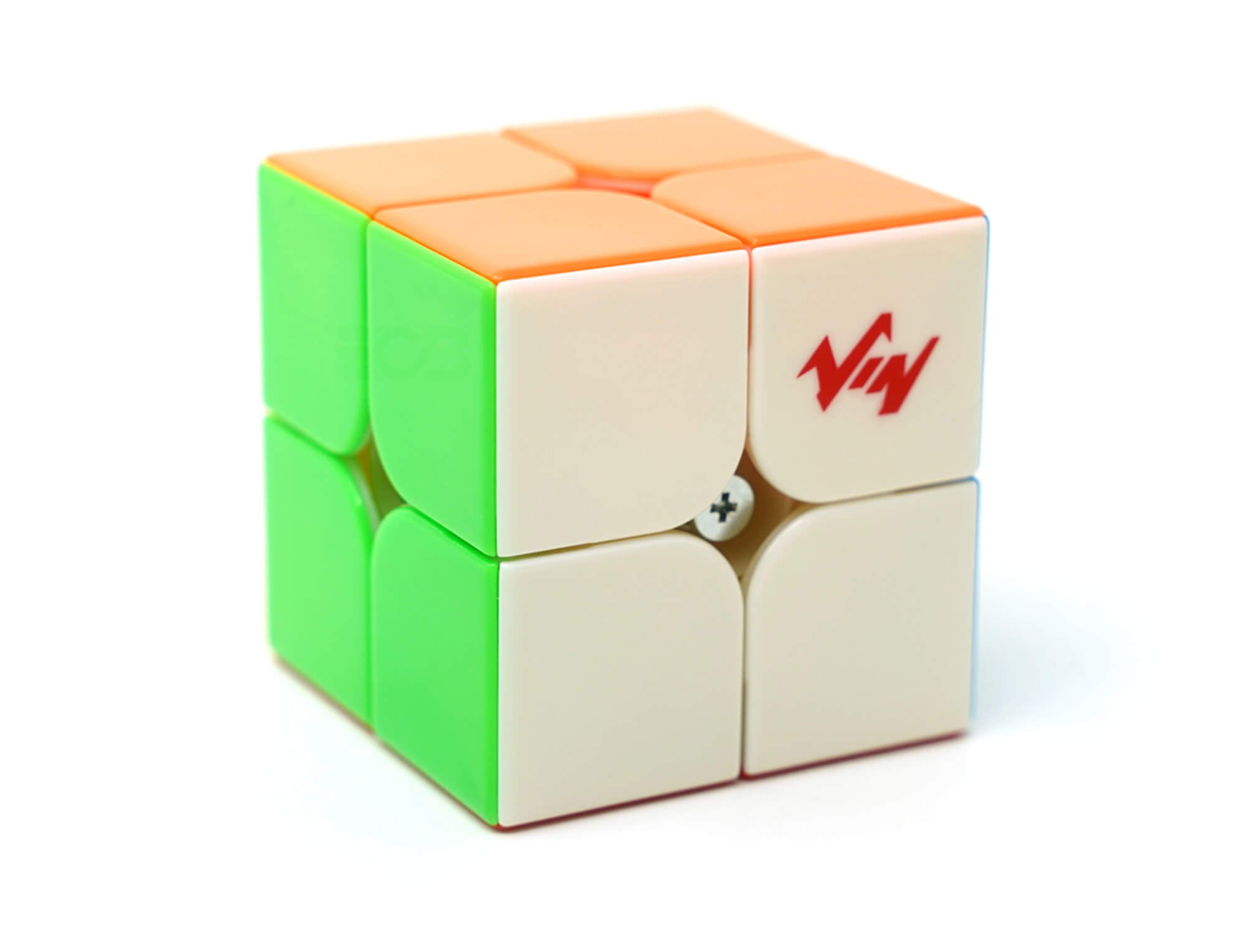Detalhe da superfície UV Coated do Cubo Mágico 2x2 Vinci Cube