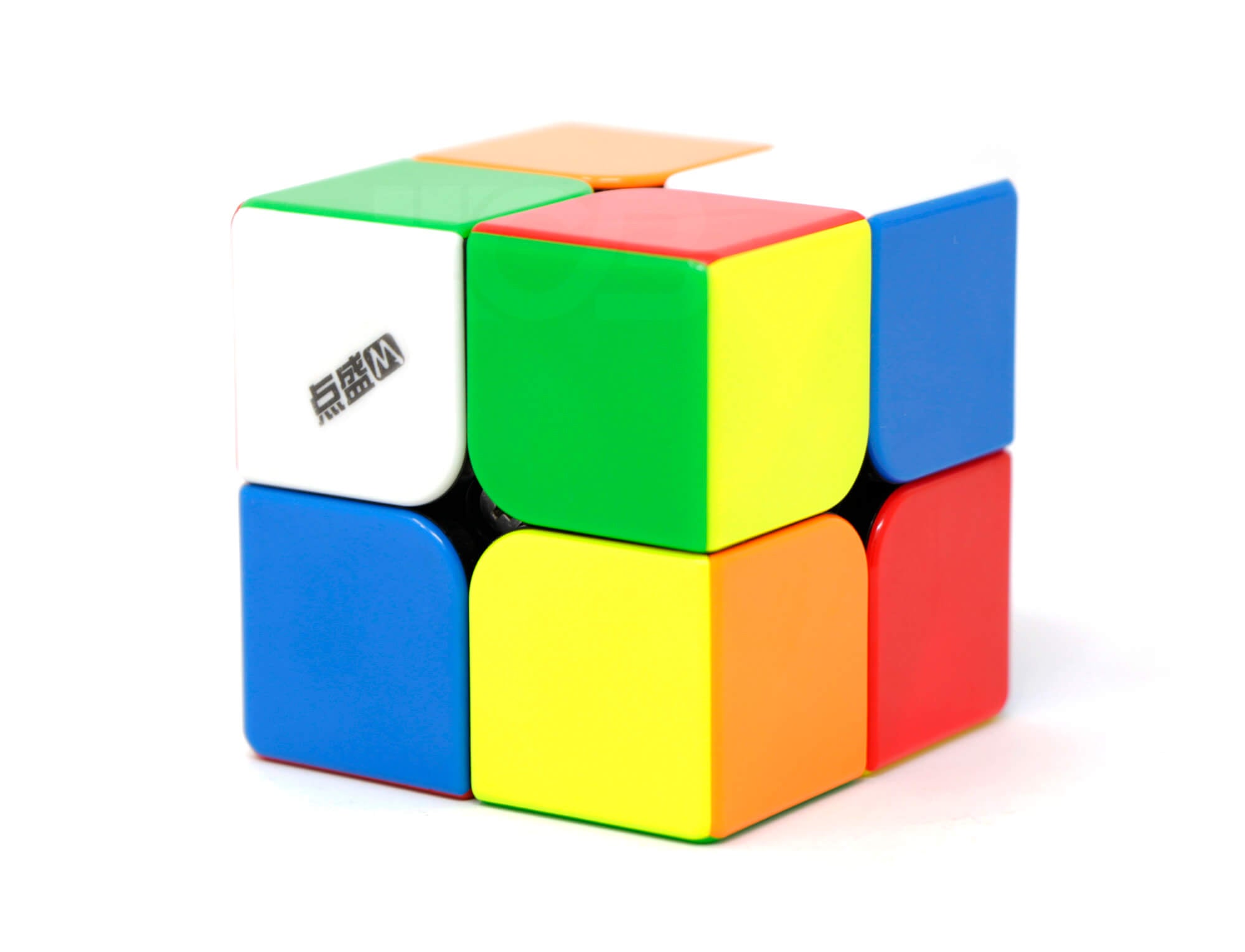 Embalagem do Cubo Mágico 2x2 Diansheng Solar S2M Magnético