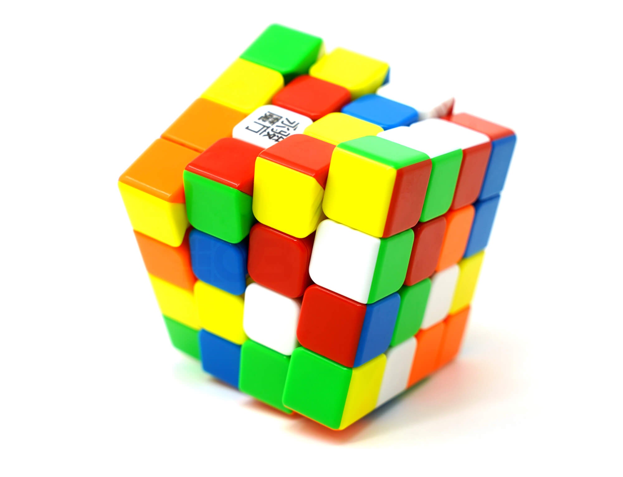 Cubo Mágico 4x4 YJ Pocket Mini Magnético — ângulo lateral mostrando camadas