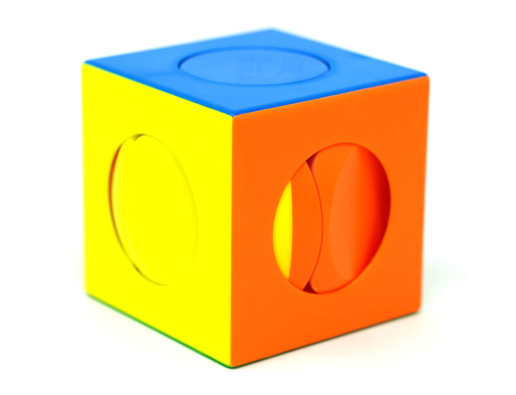 Cuboide Finhop Tianyuan 1 YJ stickerless — vista frontal mostrando o formato alongado