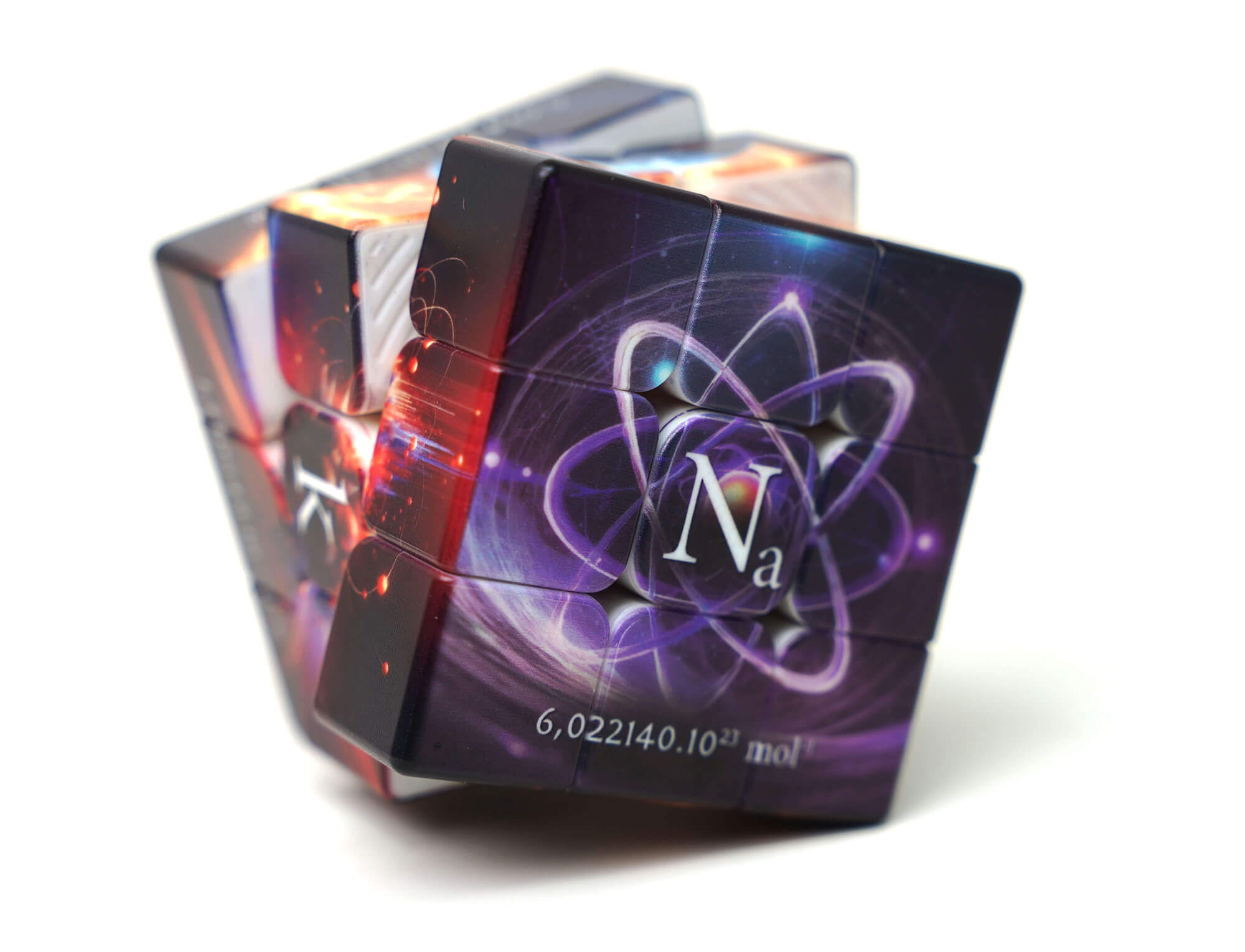 Cubo Mágico 3x3 Constantes Físicas Manual do Mundo com impressão UV nas seis faces