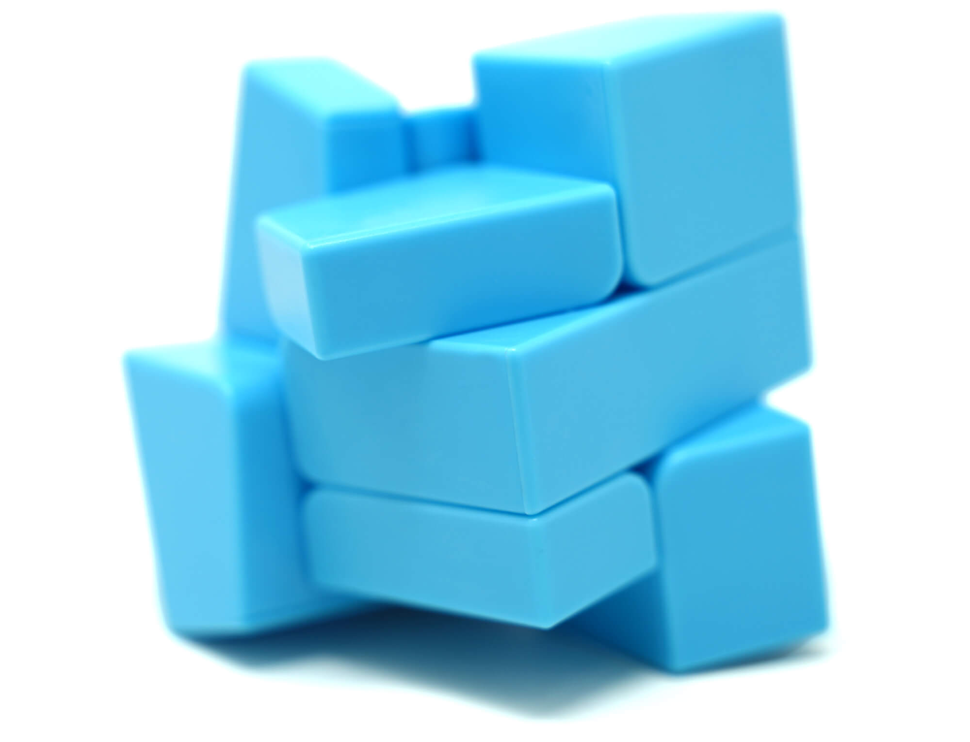 Square-0 SengSo stickerless — detalhe das peças e acabamento colorido sem adesivos